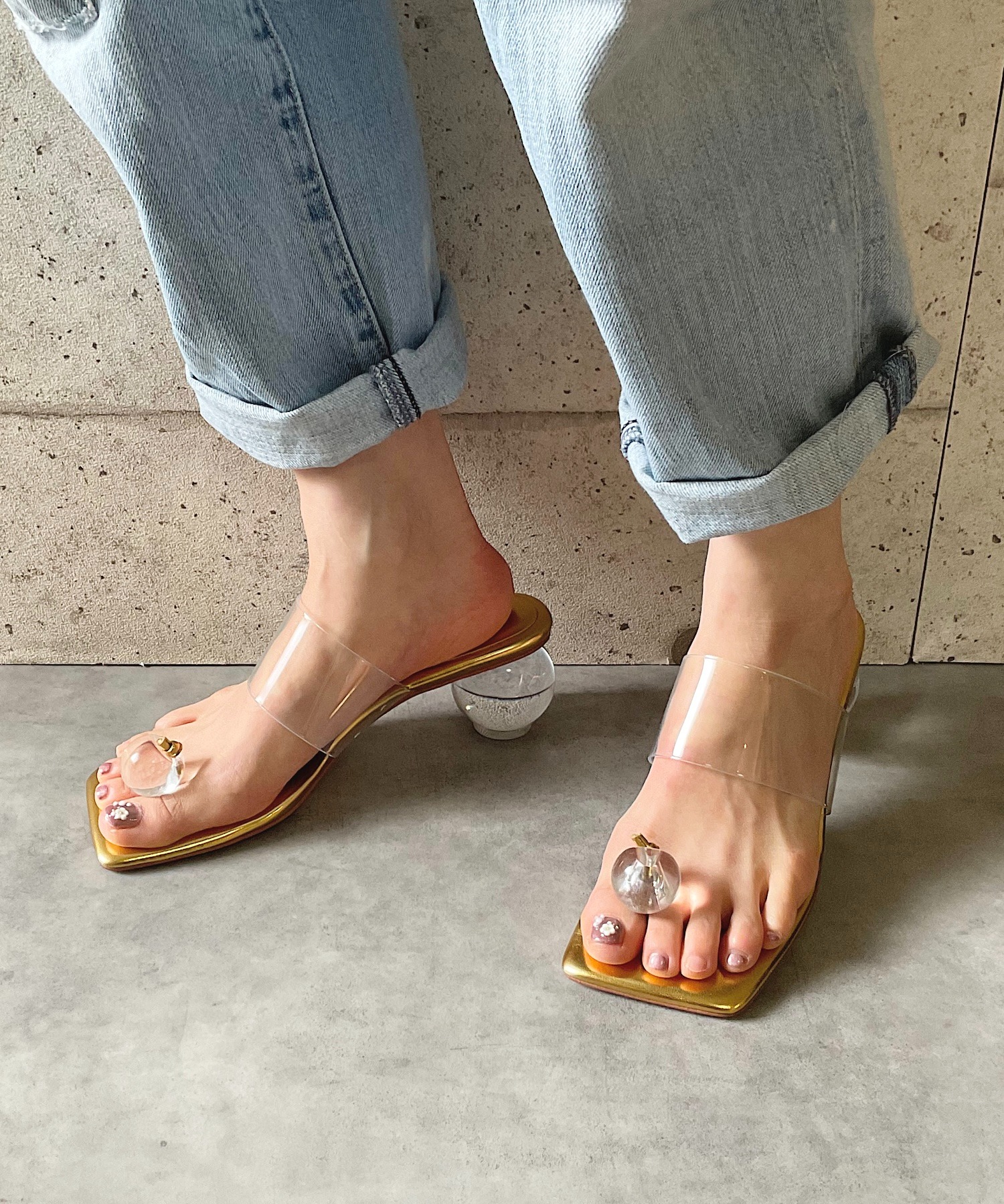 本店は クリアヒールサンダル Jeffrey Campbell│Jeffrey Campbell 靴