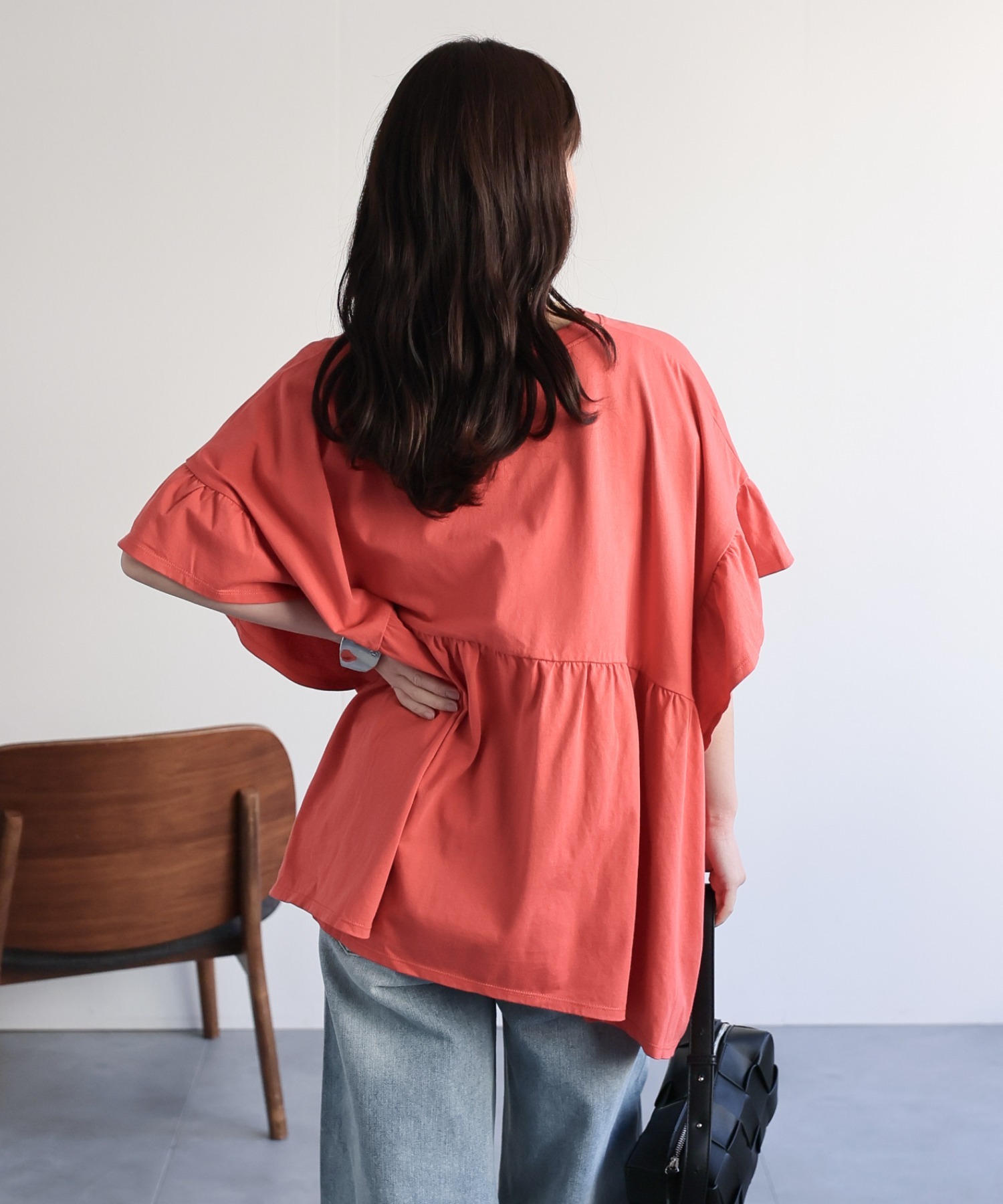 model：156cm 着用サイズ：FREE