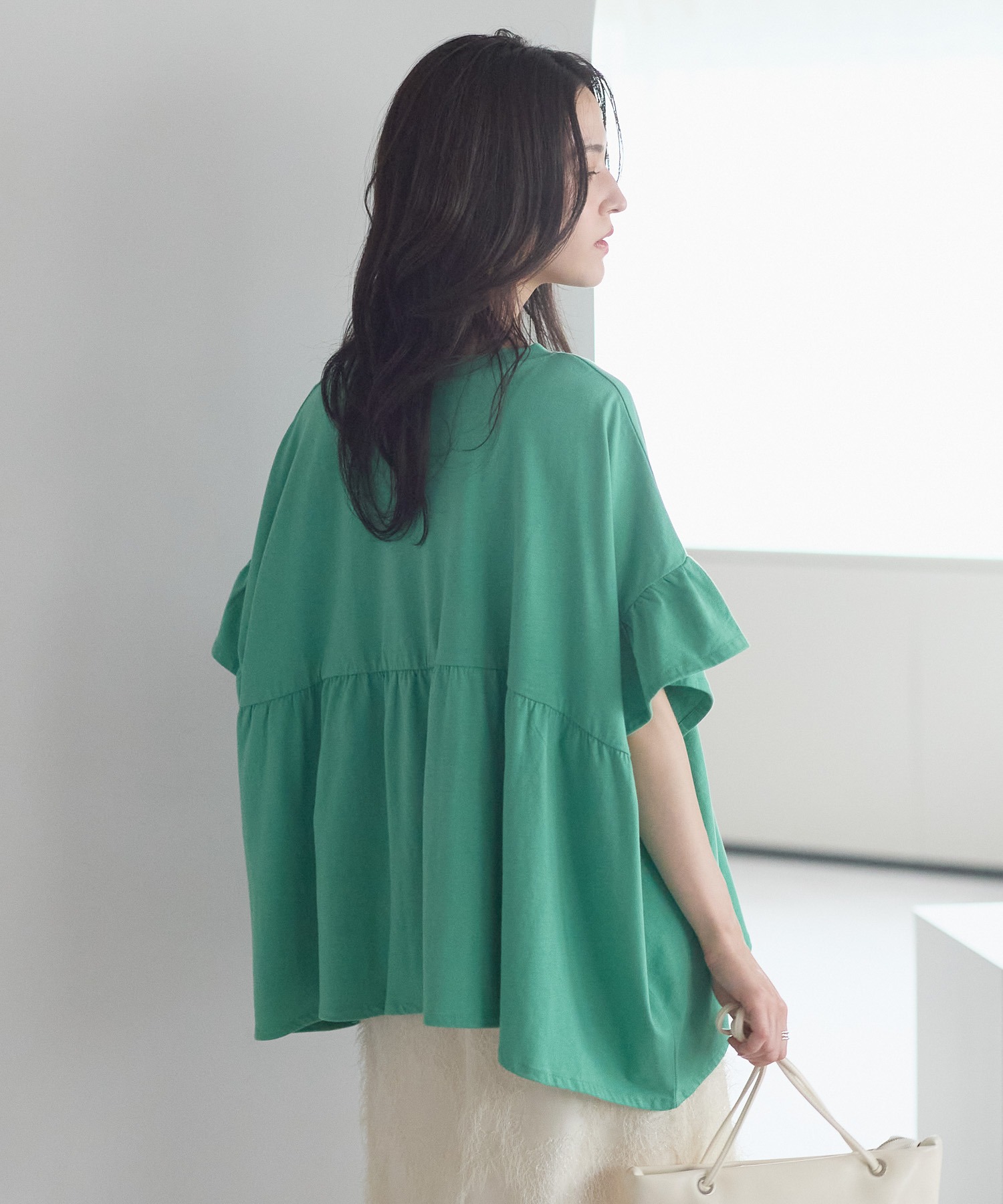 model：161cm 着用サイズ：FREE