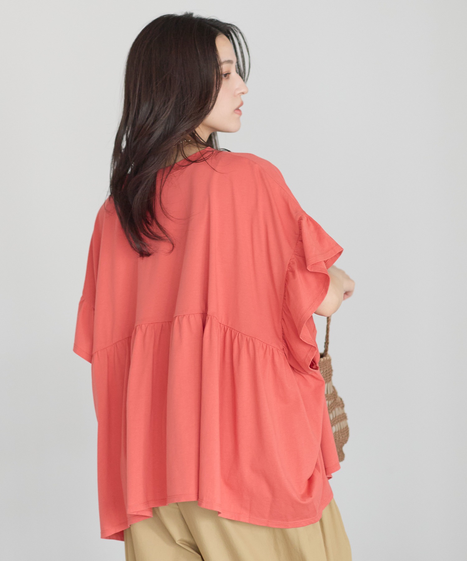 model：161cm 着用サイズ：FREE