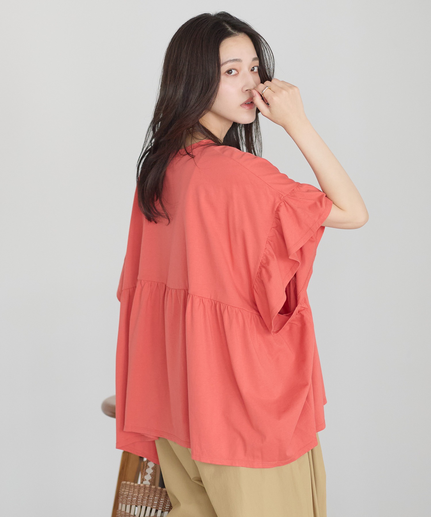 model：161cm 着用サイズ：FREE
