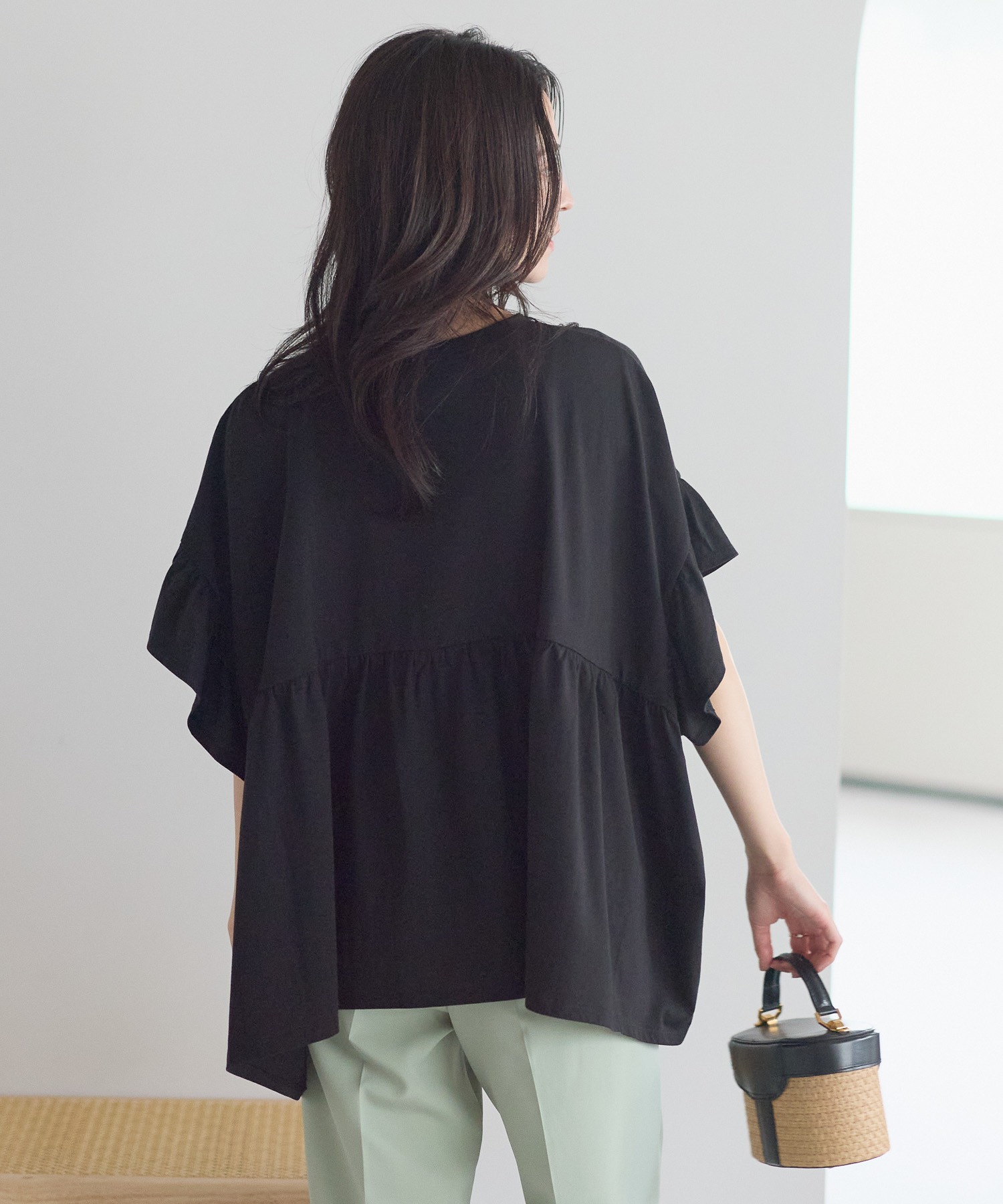model：161cm 着用サイズ：FREE