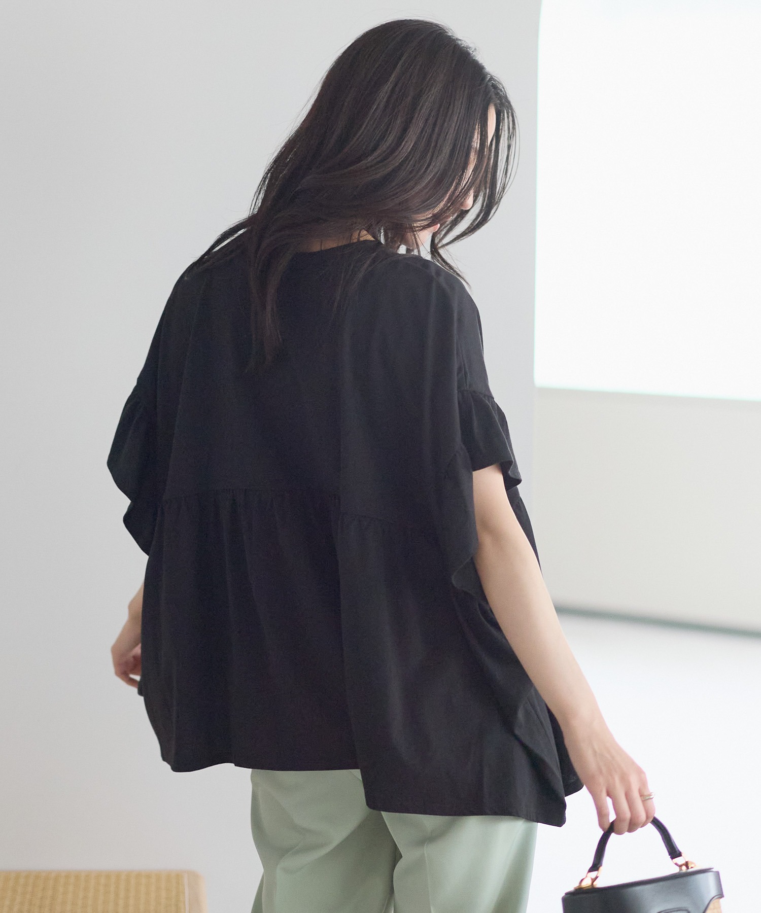 model：161cm 着用サイズ：FREE