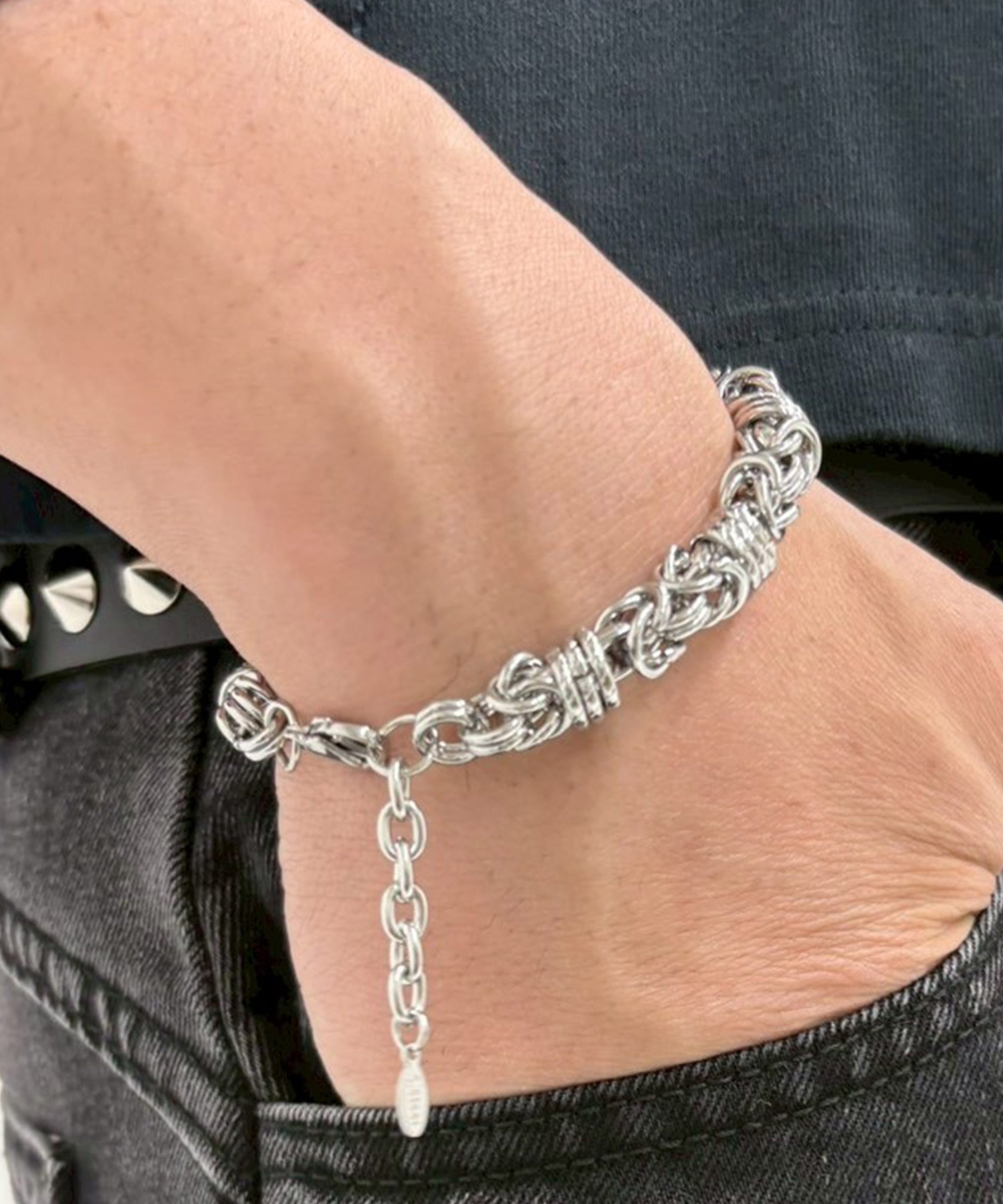 A'GEM/9 × .kom 『BENUSTA /ベヌスタ』Metal Knot Chain Bracelet