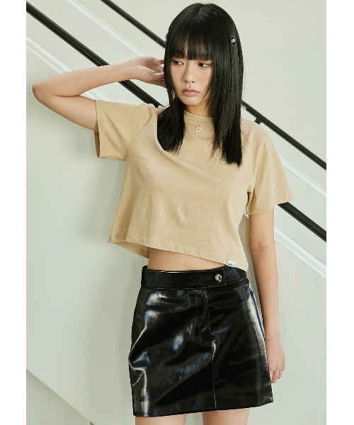 【emuページ】CRANK スカート ブラック ミディスカート - ブラック - レディース | H&M JP