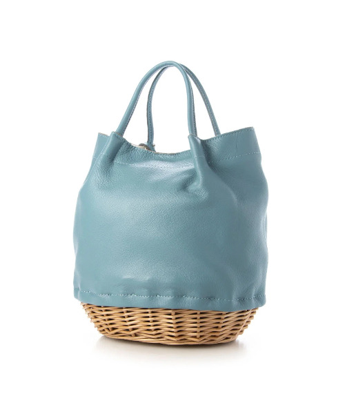 ペルケ perche / 牛革×ヤナギ底2wayトートバッグ