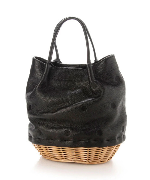 ペルケ perche / 牛革×ヤナギ底2wayトートバッグ