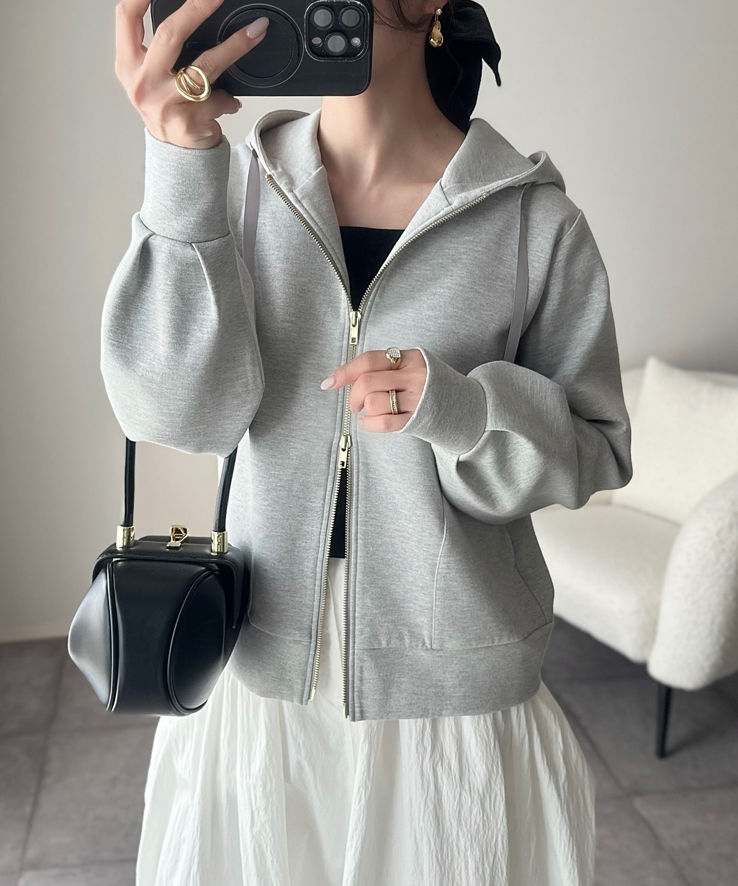 ダンボールジップアップパーカー Emma Taylor│STYLEDOOR
