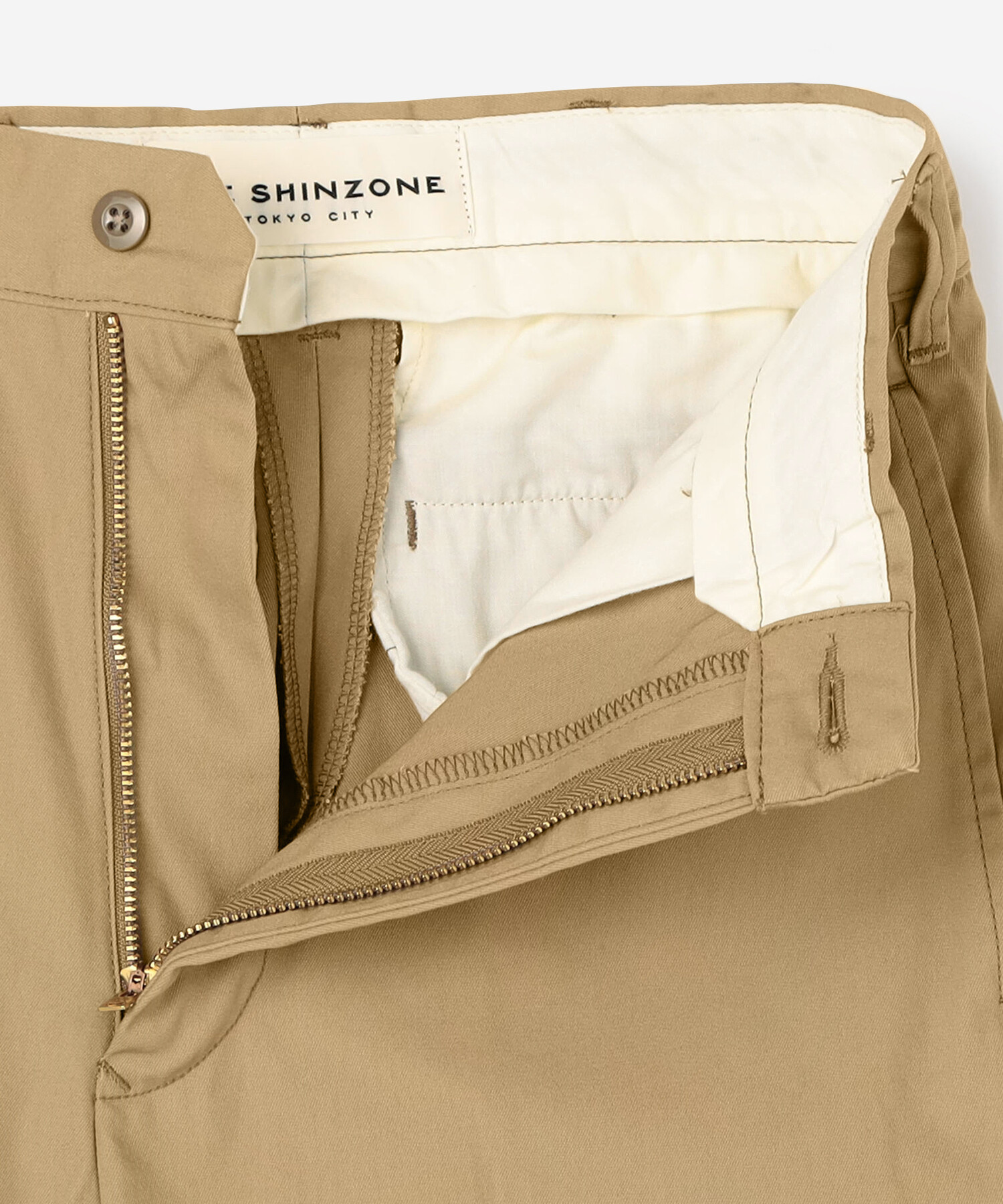 THE SHINZONE | WASHED HIGH WAIST CHINO WOMEN