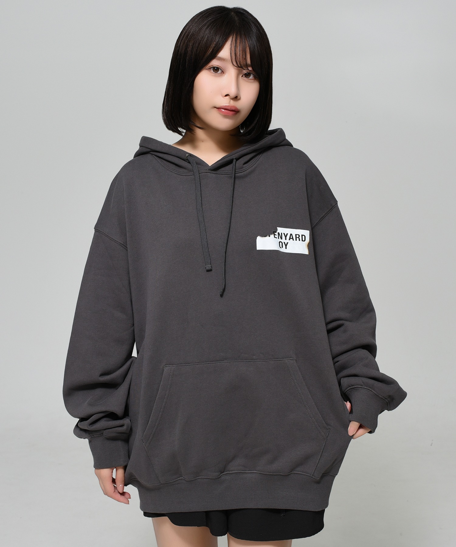 OY/オーワイ』 BURNING LOGO HOODIE/バーニングロゴ フーディー