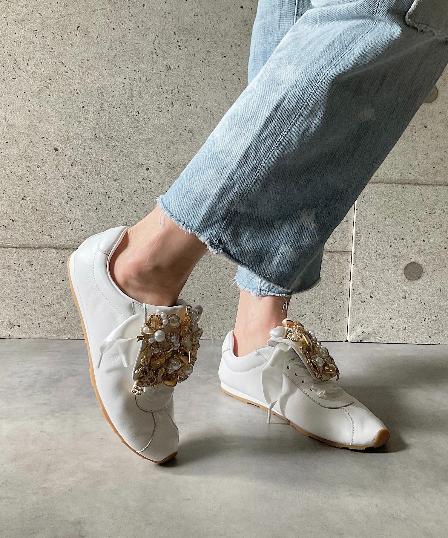 キラキラ ビジュースニーカー Jeffrey Campbell│Jeffrey