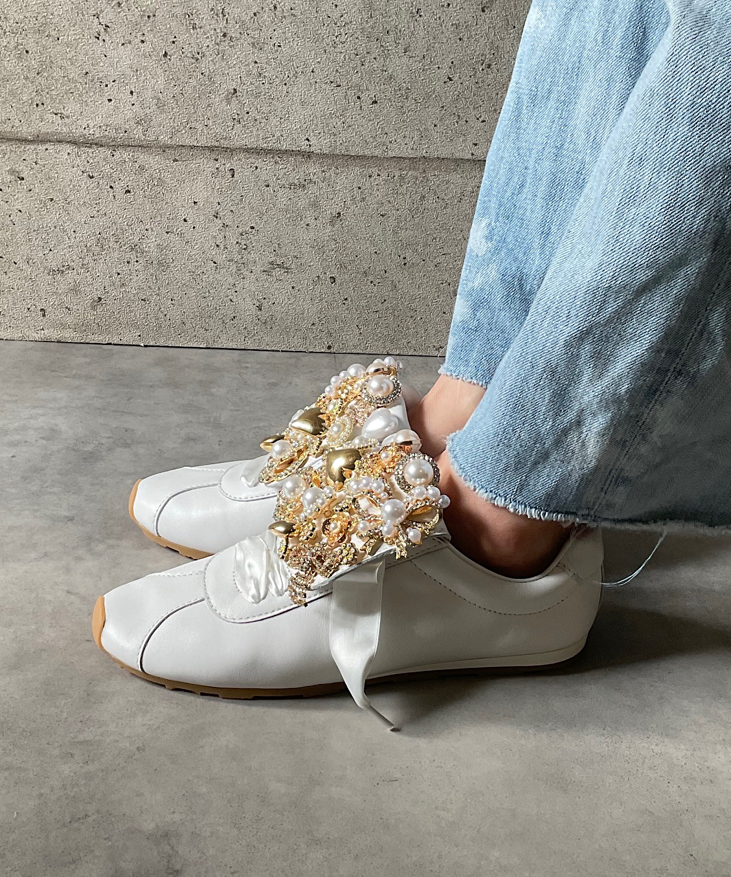 キラキラ ビジュースニーカー Jeffrey Campbell│Jeffrey