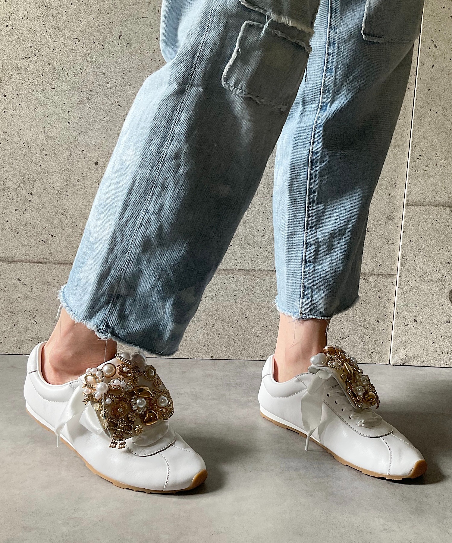 ビジュー キラキラスニーカー キラキラ ビジュースニーカー Jeffrey Campbell│Jeffrey