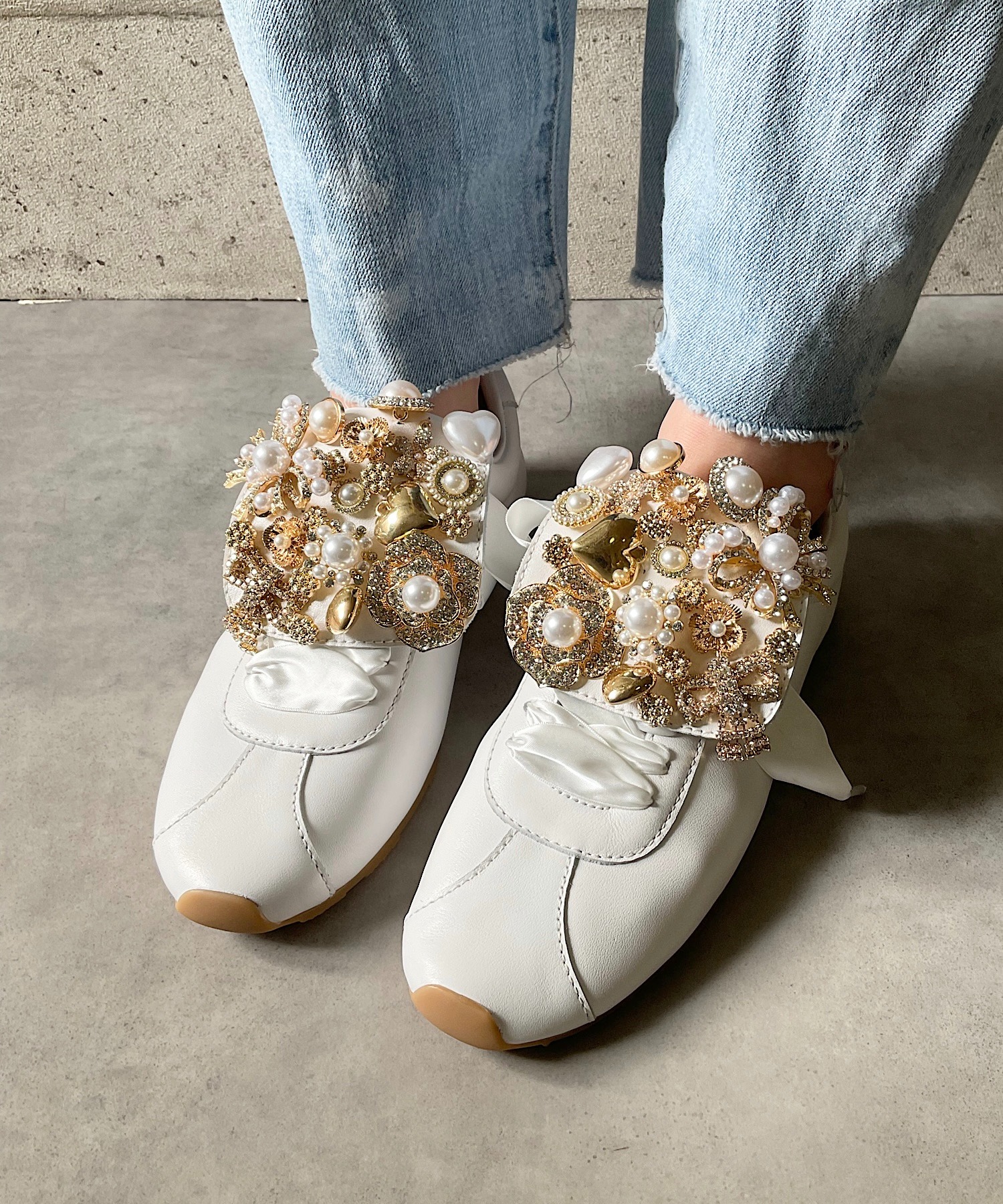 キラキラ ビジュースニーカー Jeffrey Campbell│Jeffrey