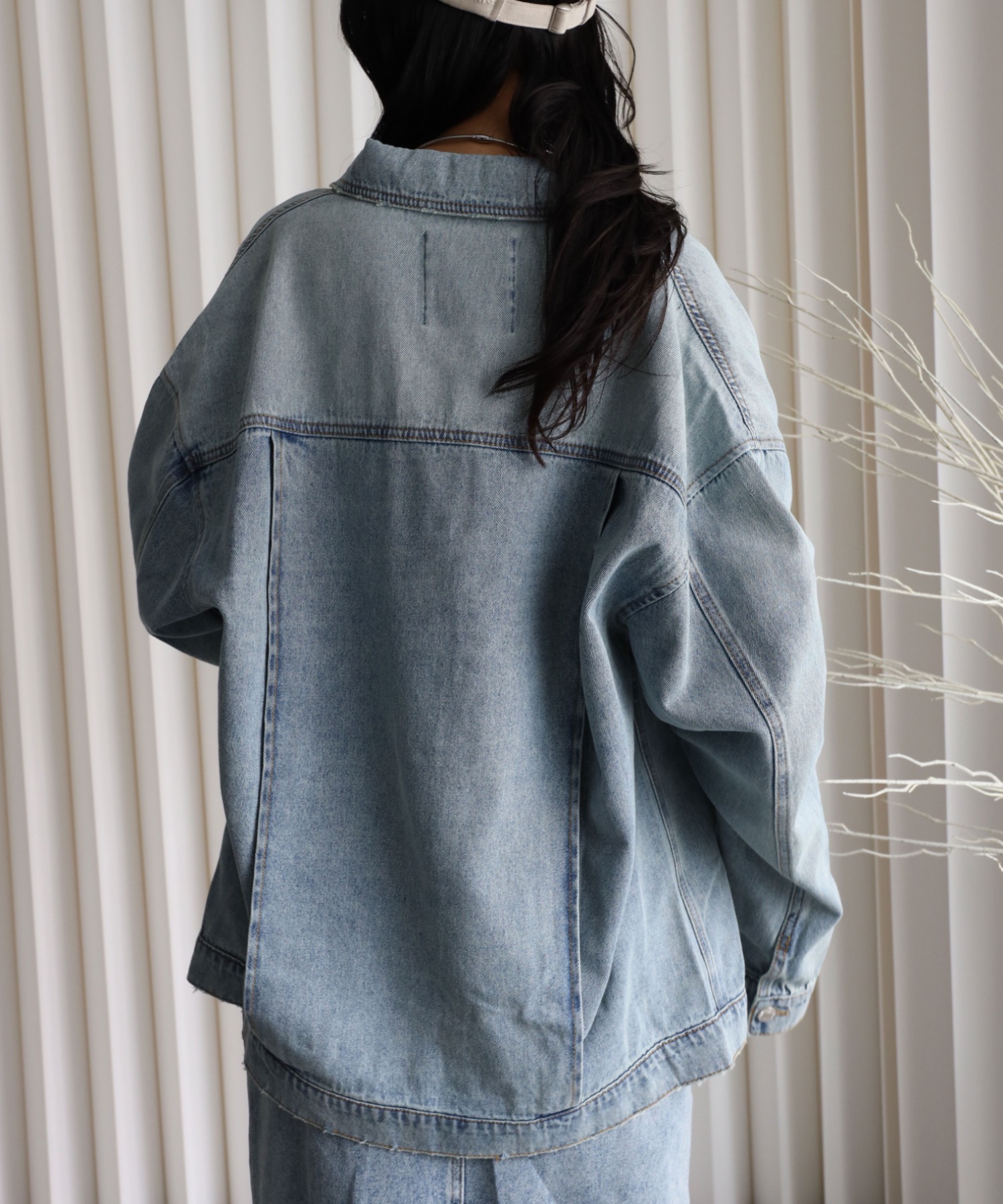 model：164cm. 着用サイズ：Mサイズ