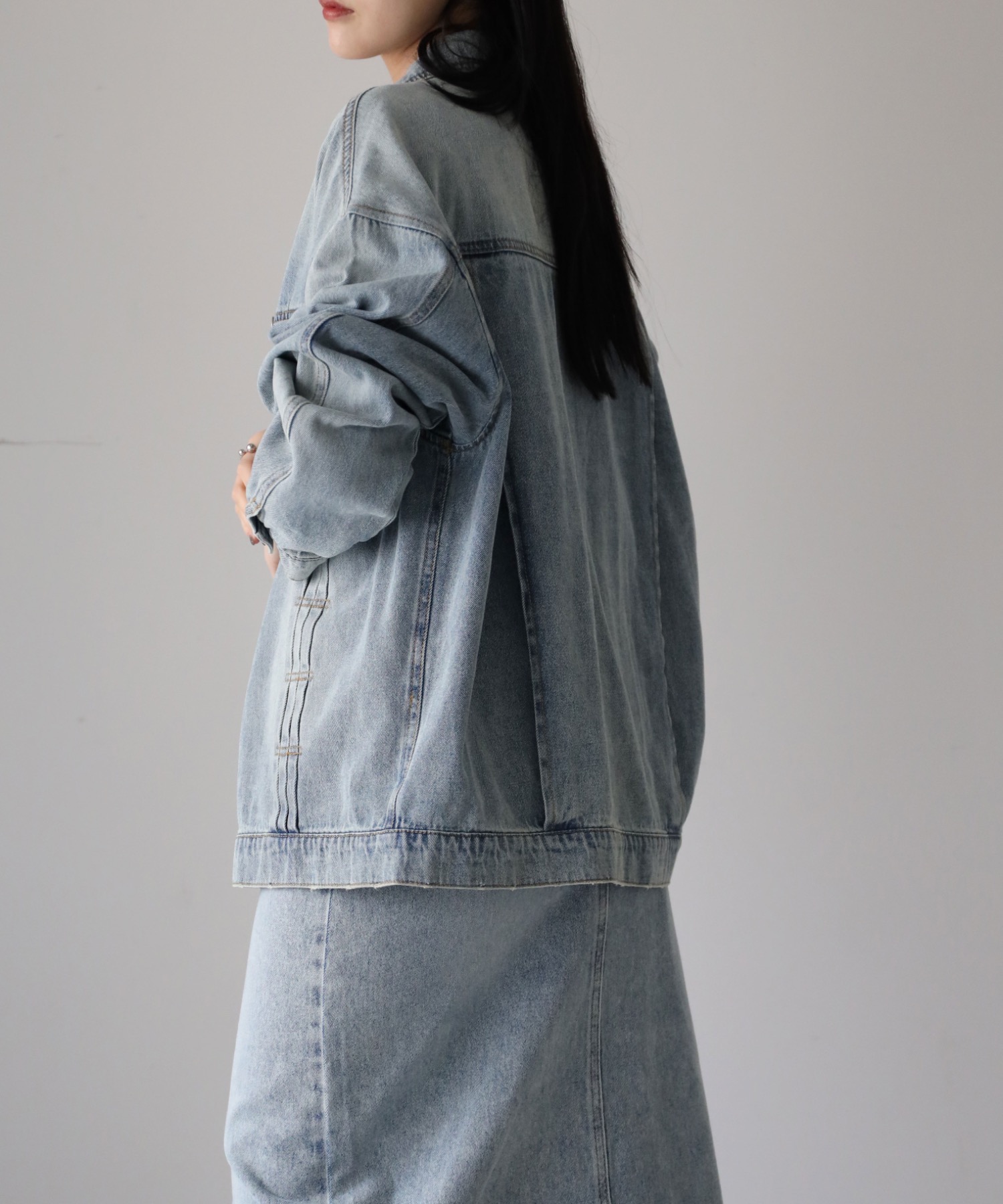 model：164cm. 着用サイズ：FREE