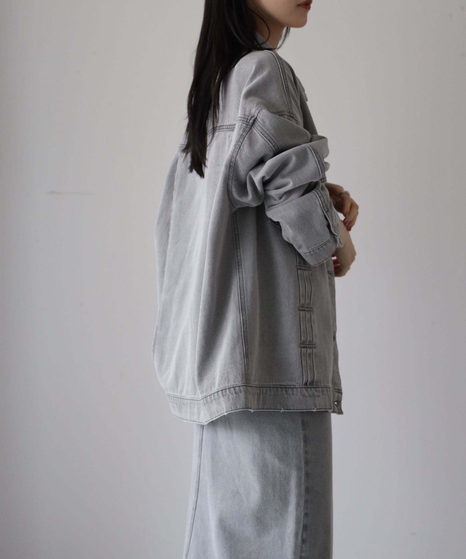 model：164cm. 着用サイズ：FREE