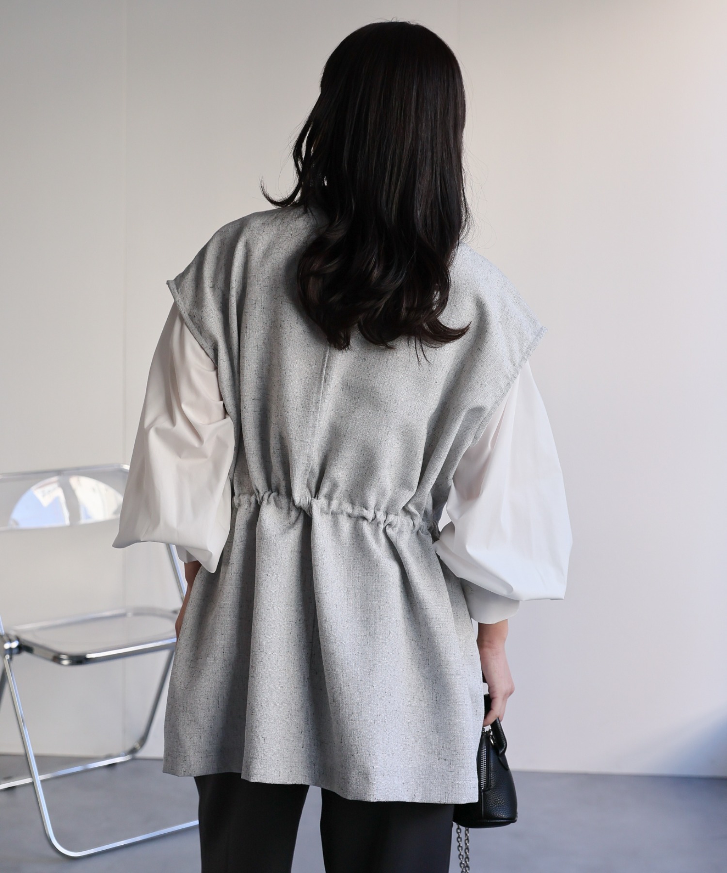 model：156cm 着用サイズ：FREE