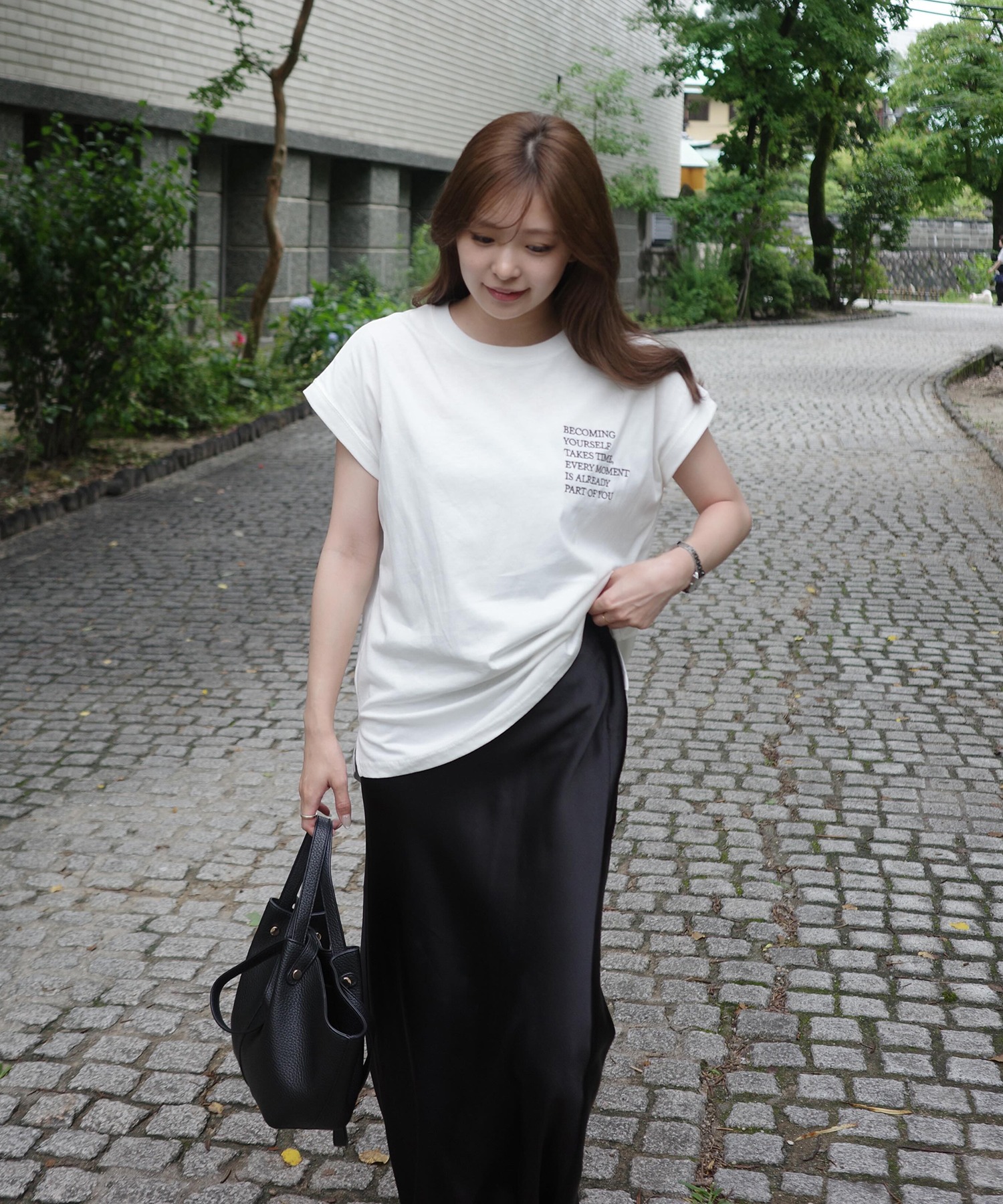 model：H155 着用サイズ：FREE