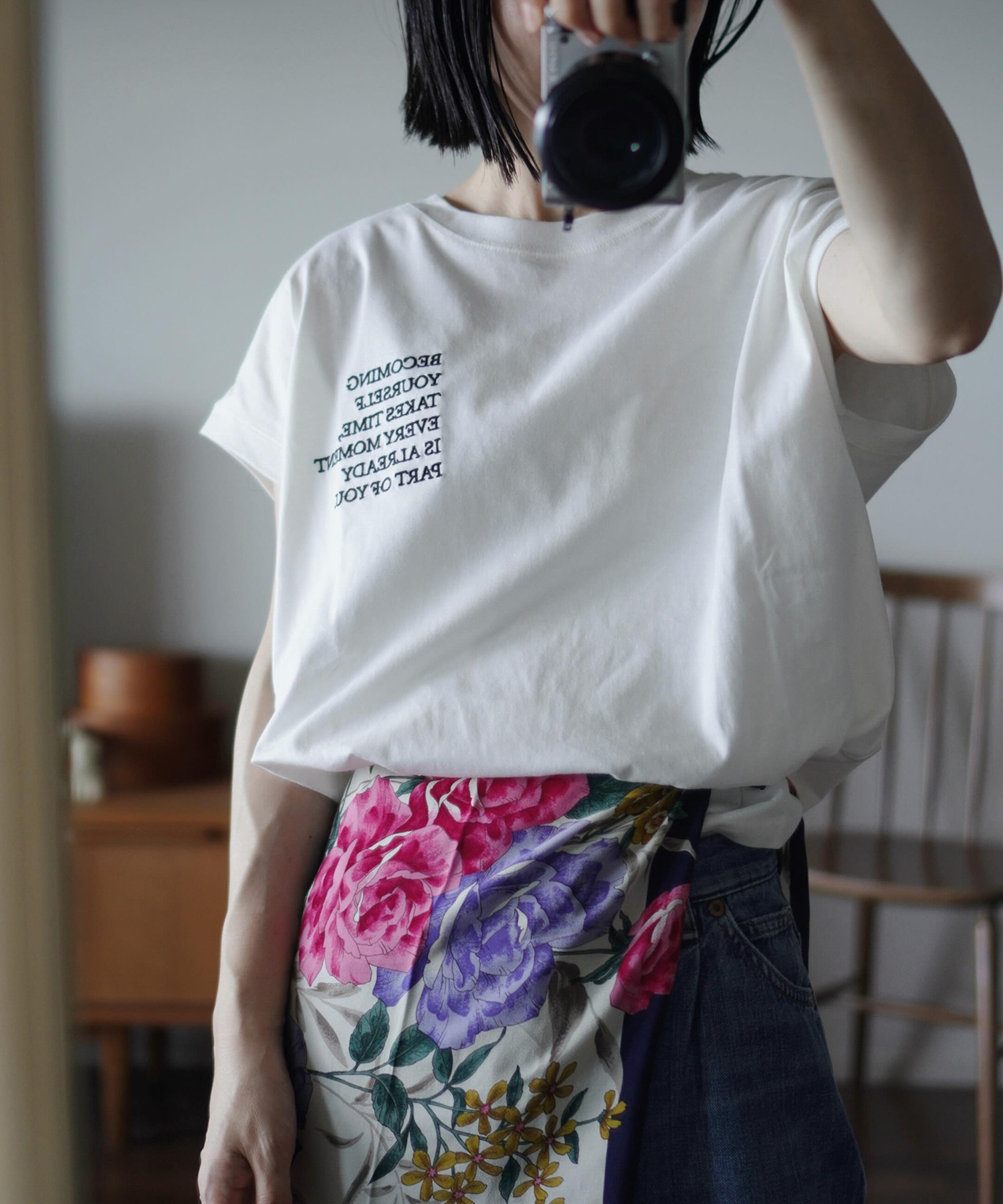 model：H156 着用サイズ：FREE