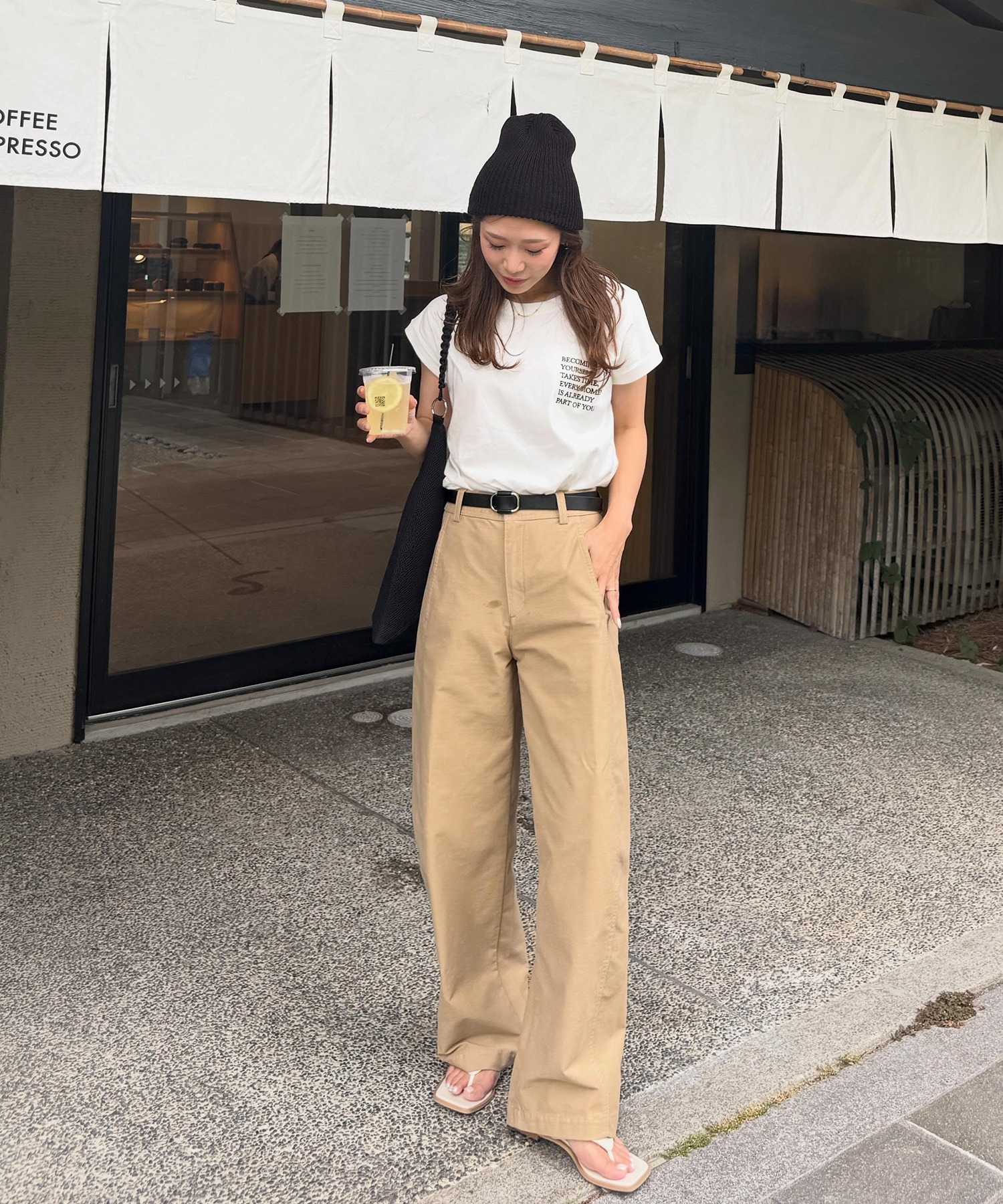 model：H159 着用サイズ：FREE