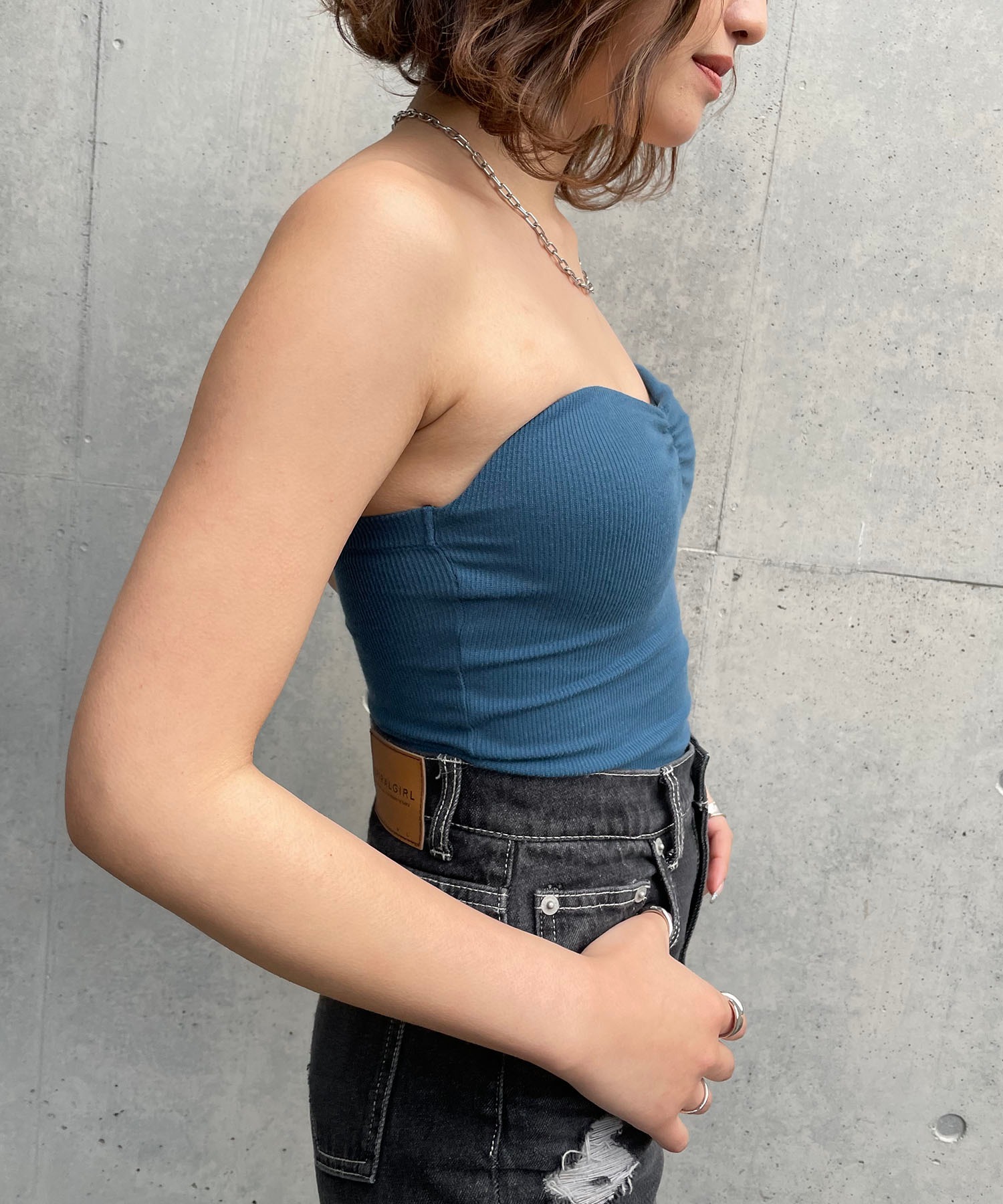 鬼盛れリブベアトップ Spiralgirl Spiralgirl スパイラルガール公式通販