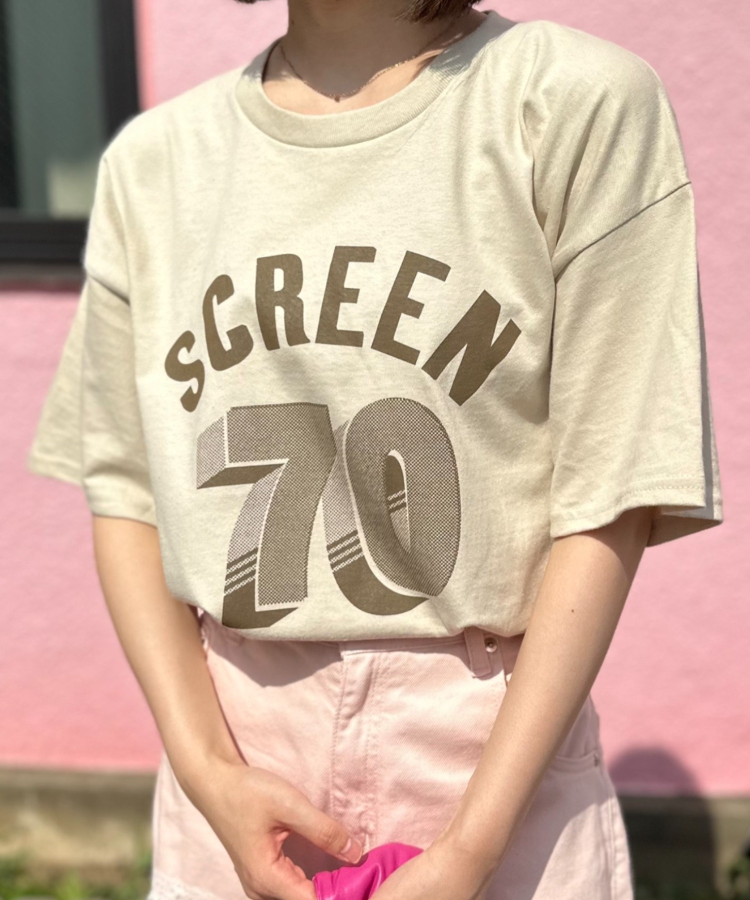 model:154cm 着用サイズ:Lサイズ