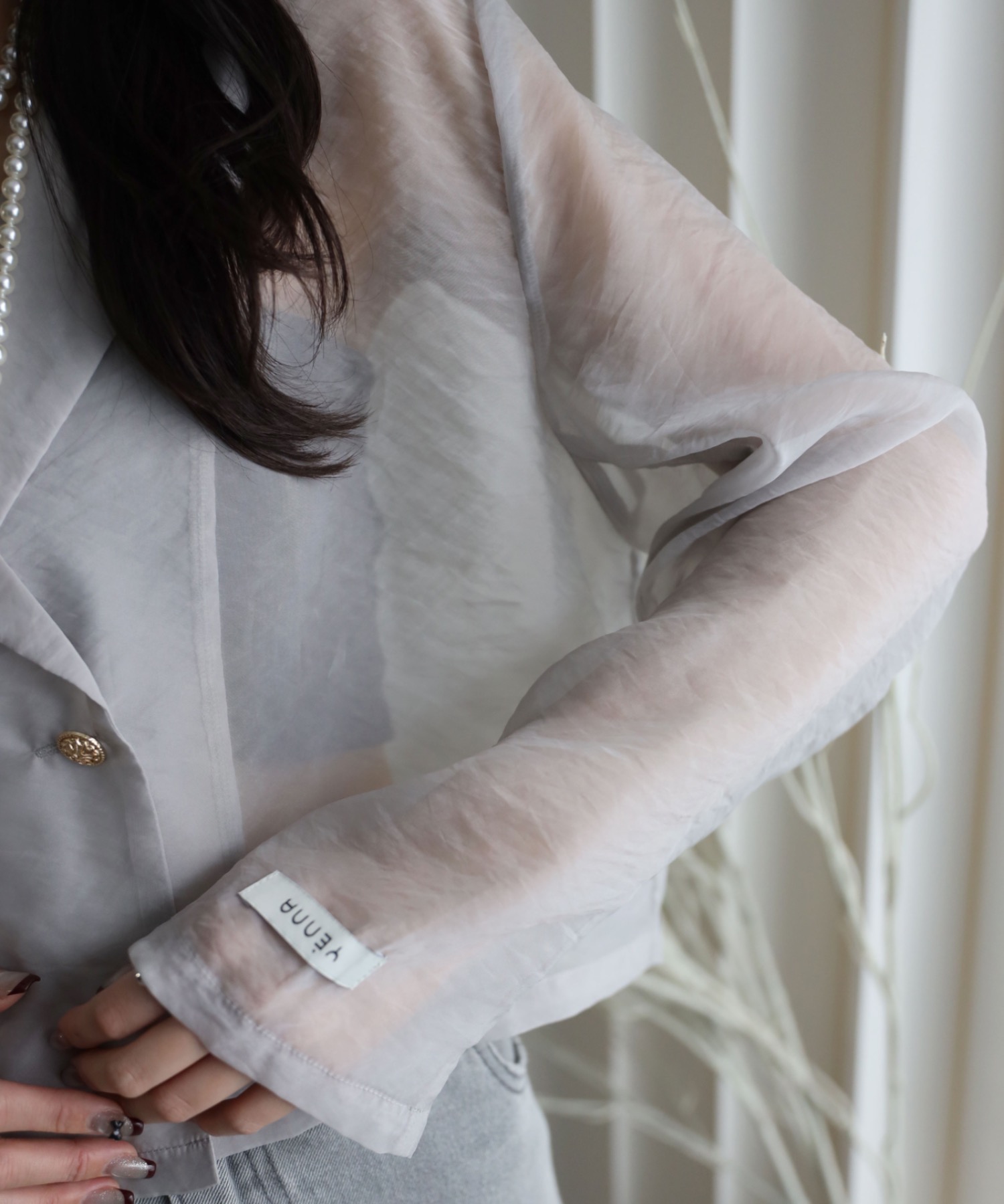 model：164cm. 着用サイズ：FREE