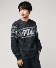 NORDIC POWジャカードスウェット