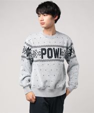 NORDIC POWジャカードスウェット