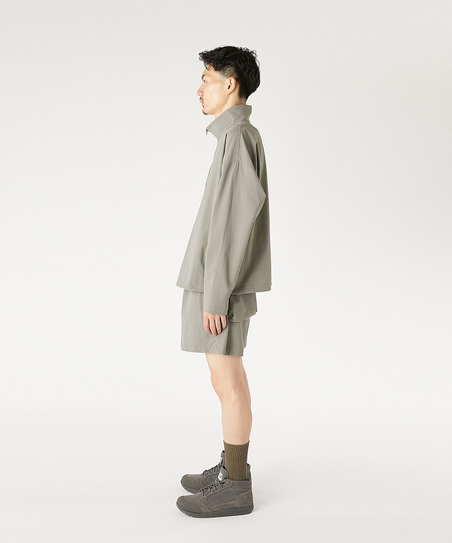 HALF ZIP PULLOVER N.HOOLYWOOD TEST PRODUCT EXCHANGE SERVICE│N