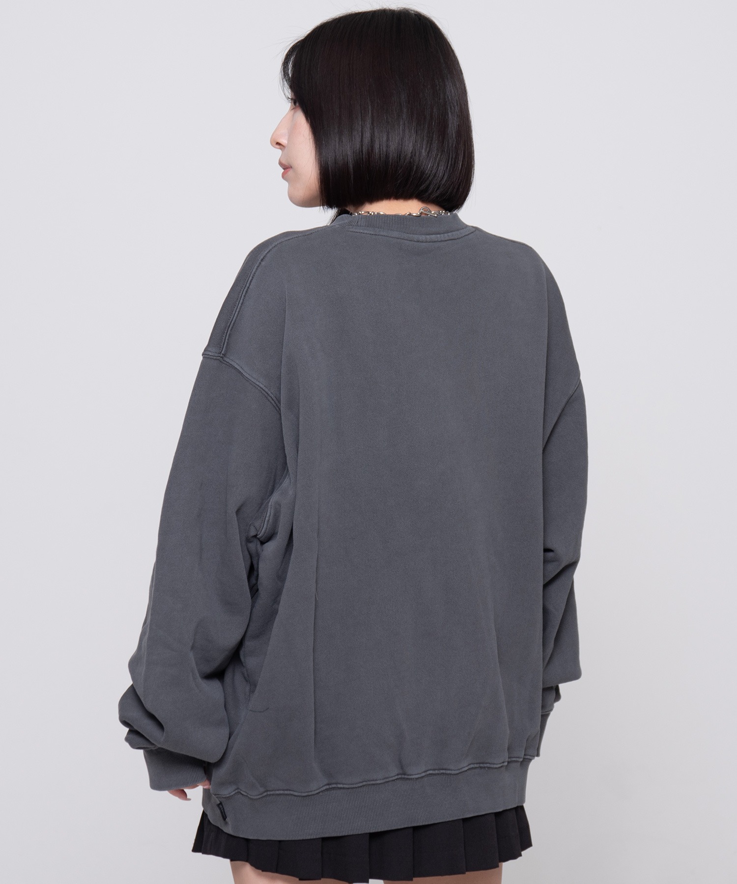 トレーナー スウェット 「OY/オーワイ」 PIGMENT DYED BUTTERFLY LOGO MTM/ピグメントダイド バタフライロゴ クルーネ OY トレーナー スウェット 「OY/オーワイ」 PIGMENT DYED