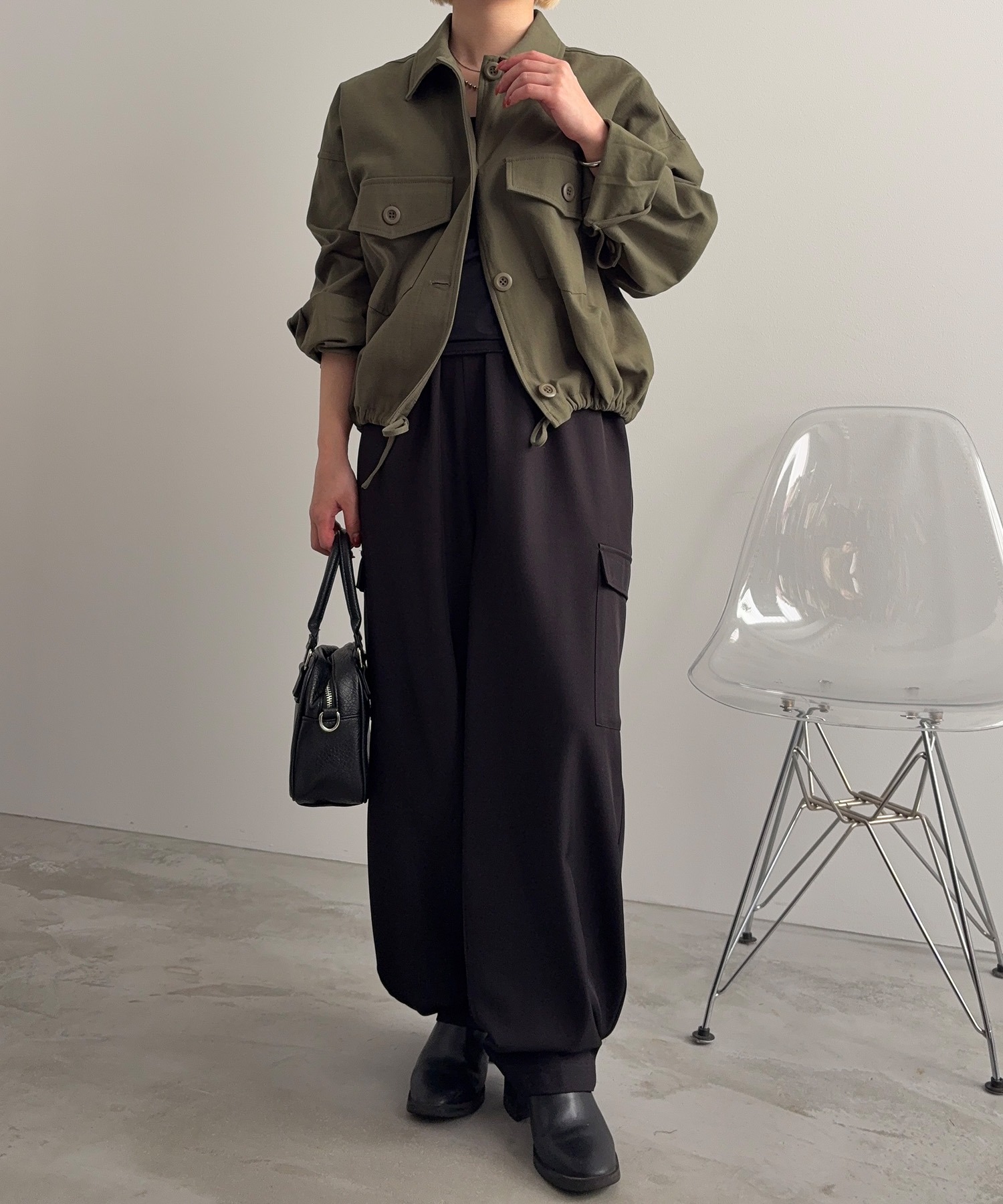 model：H149　着用サイズ：F