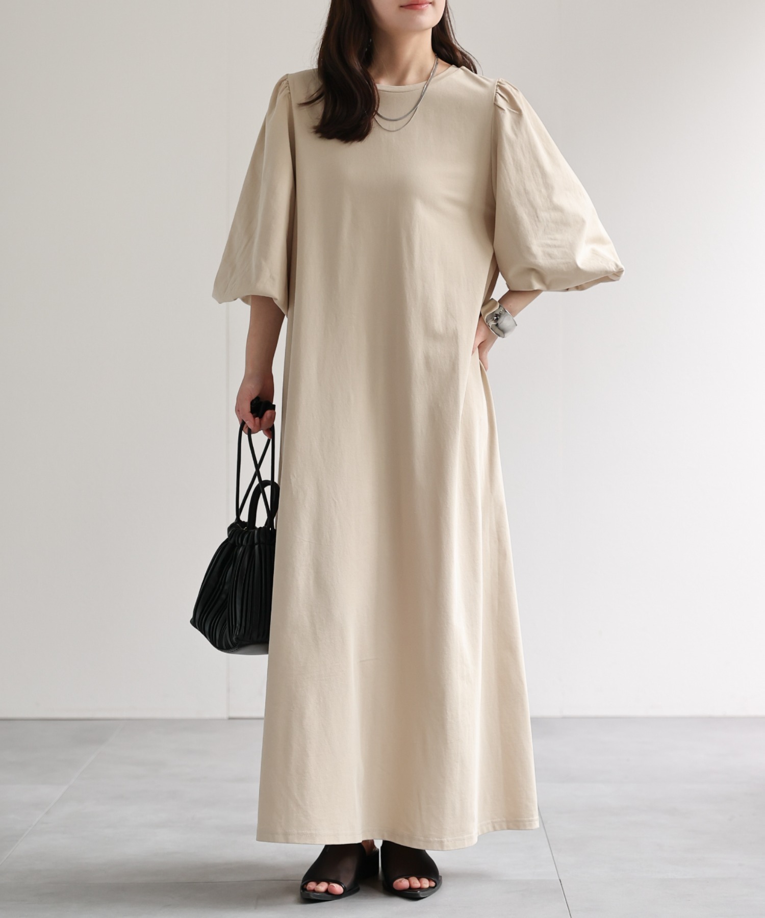model：156cm　着用サイズ：FREE