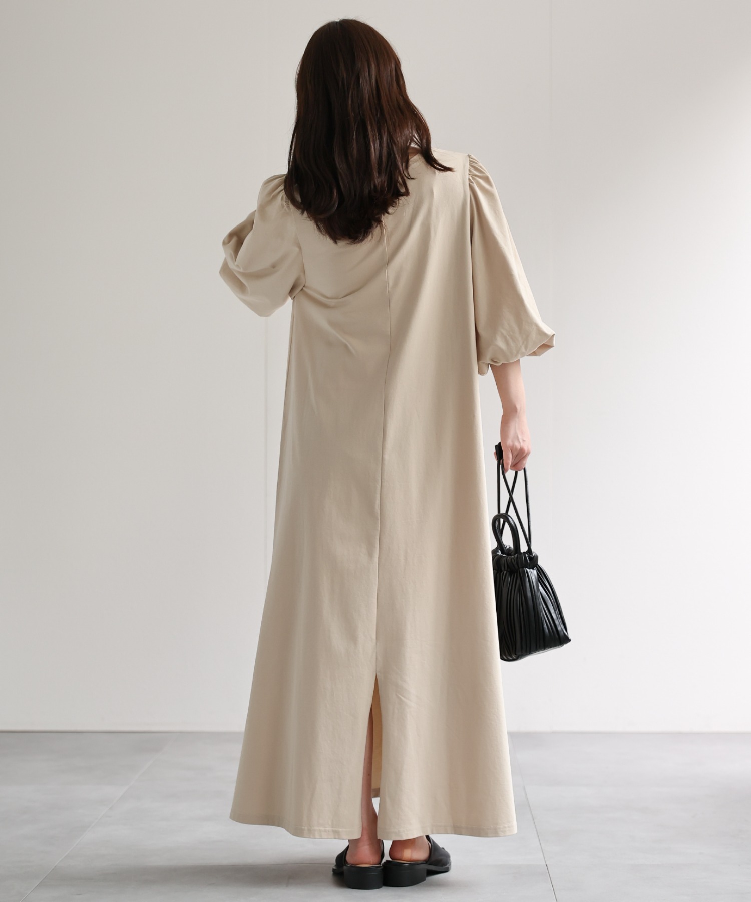 model：156cm　着用サイズ：FREE