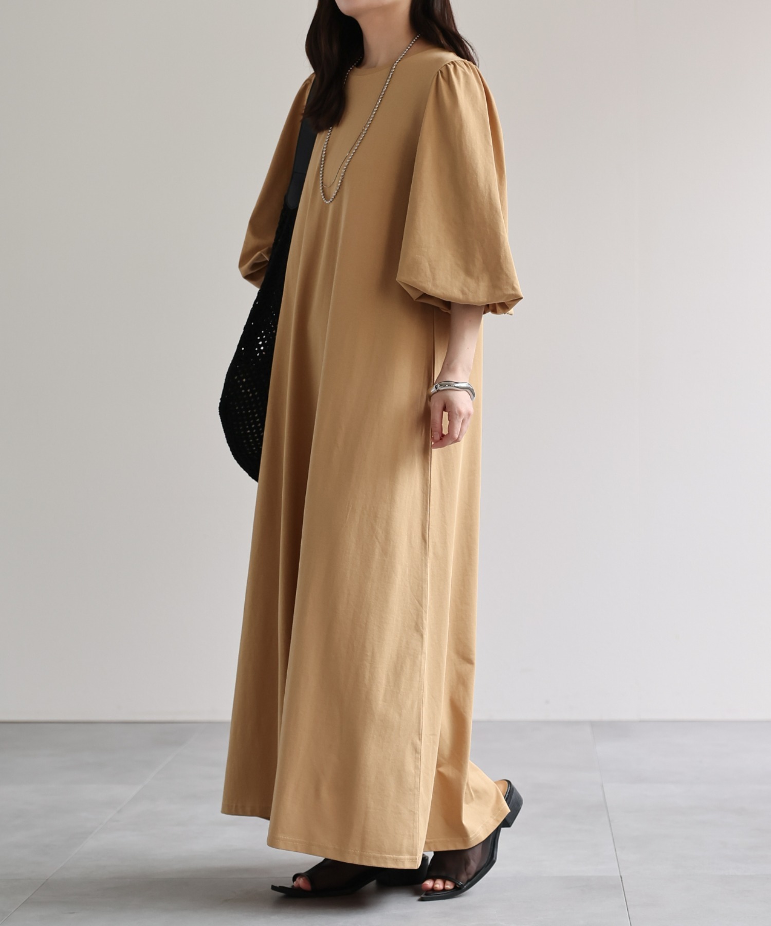 model：156cm　着用サイズ：FREE