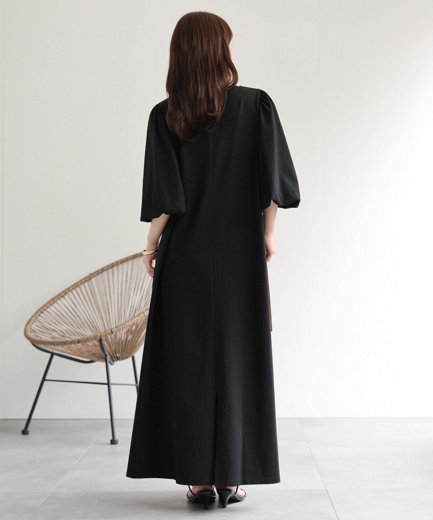 model：156cm　着用サイズ：FREE
