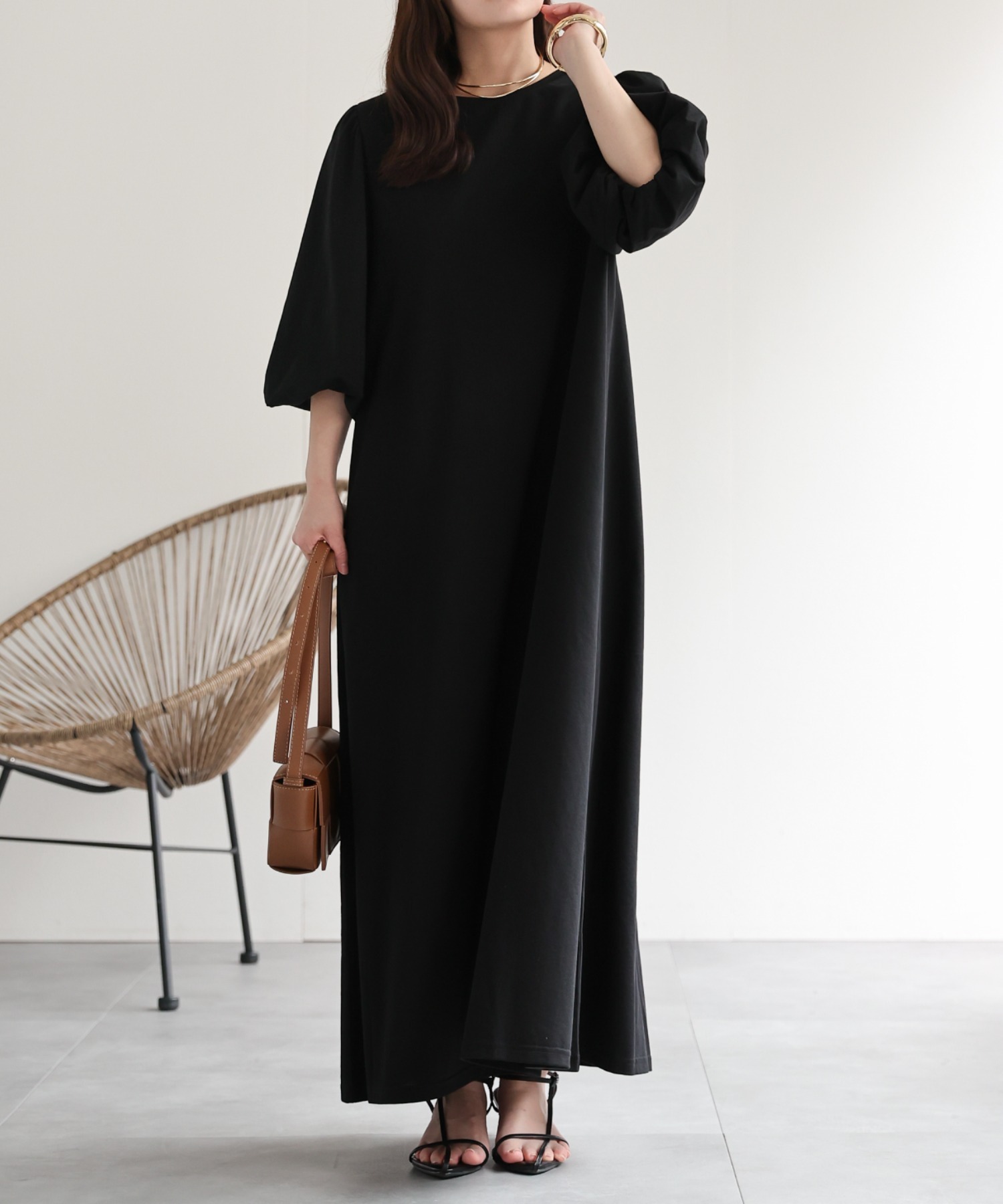 model：156cm　着用サイズ：FREE