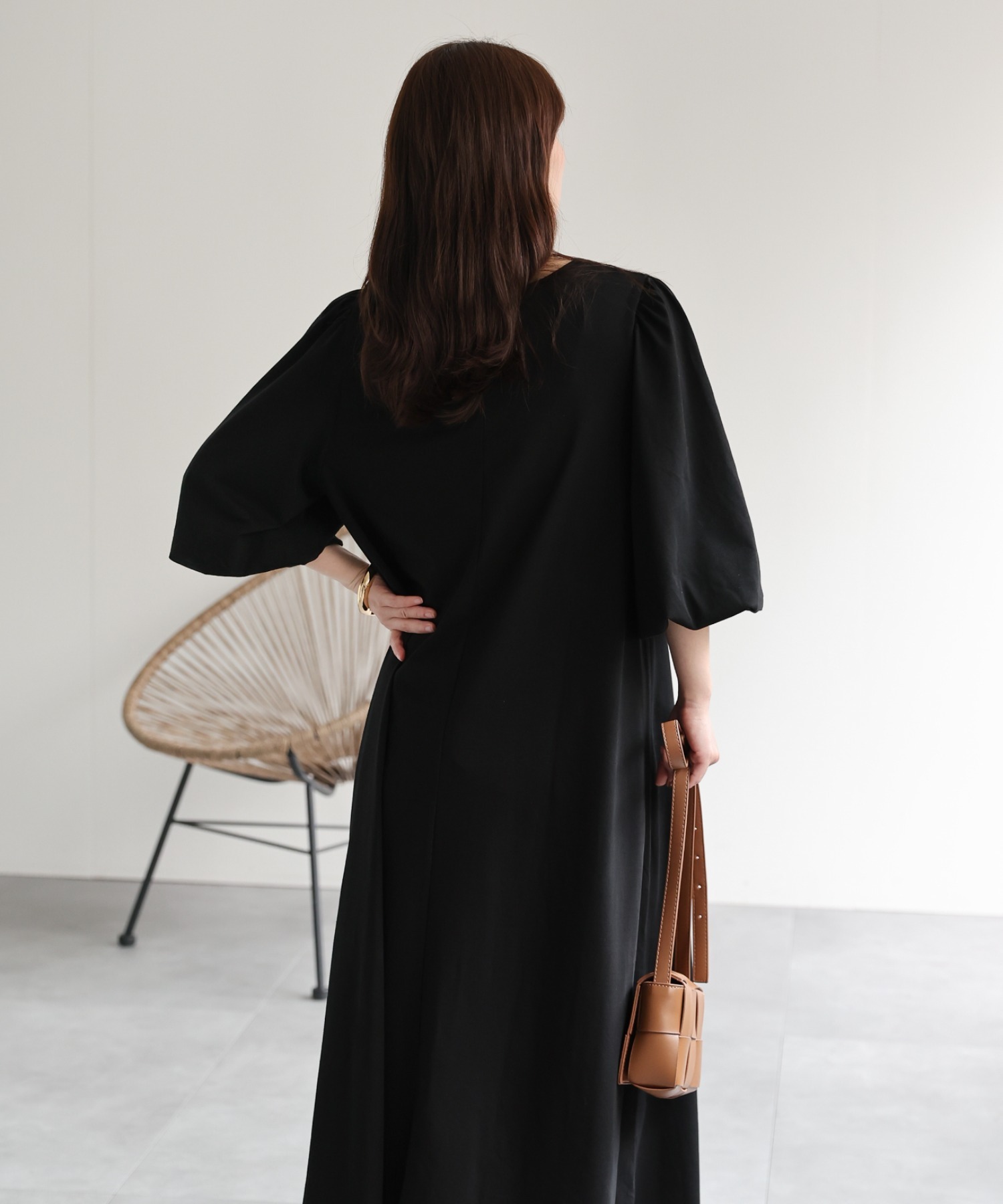 model：156cm　着用サイズ：FREE