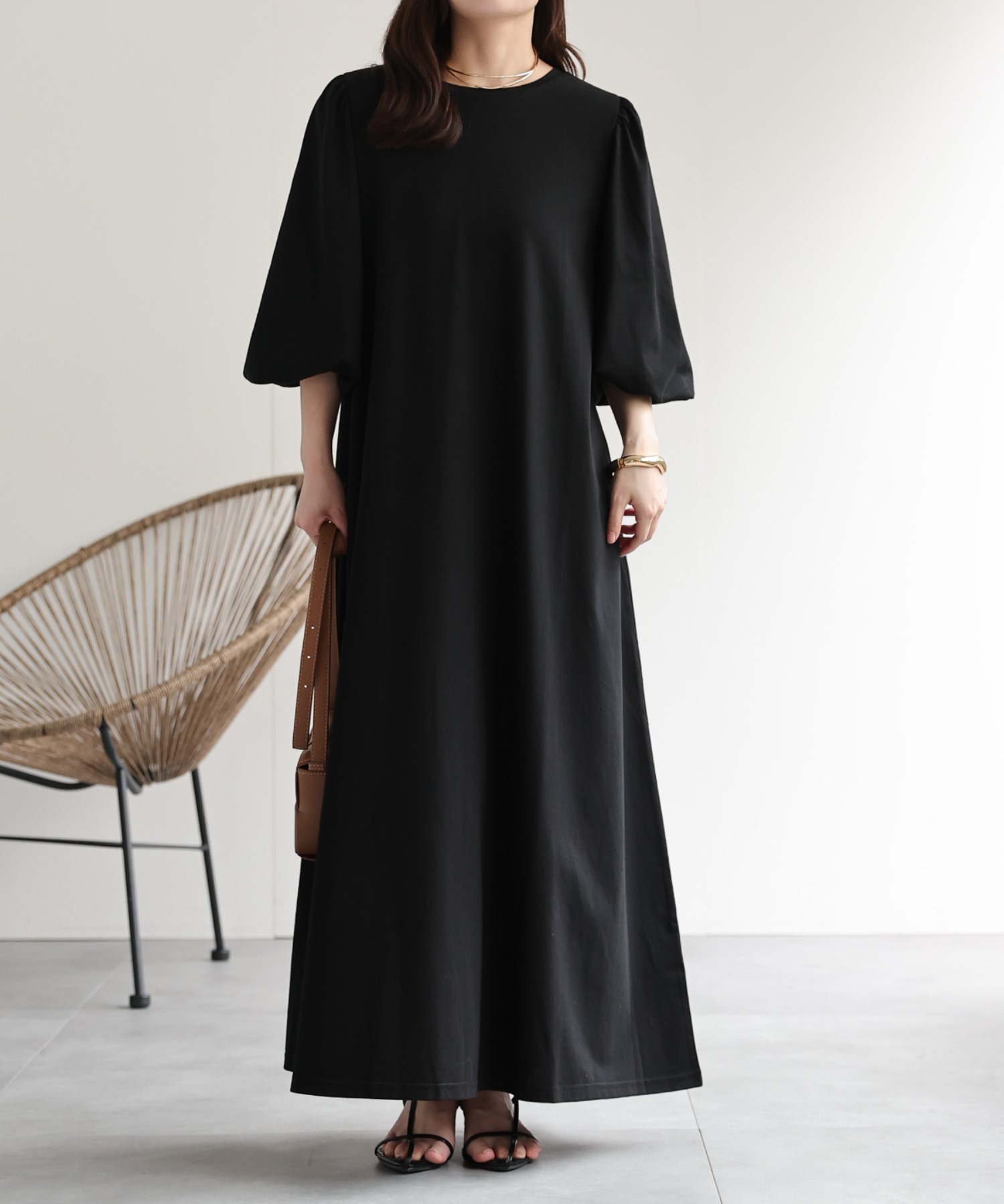 model：156cm　着用サイズ：FREE