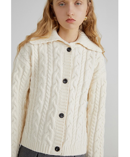 FANO STUDIOS WOOL KNIT CARDIGAN カーディガン-