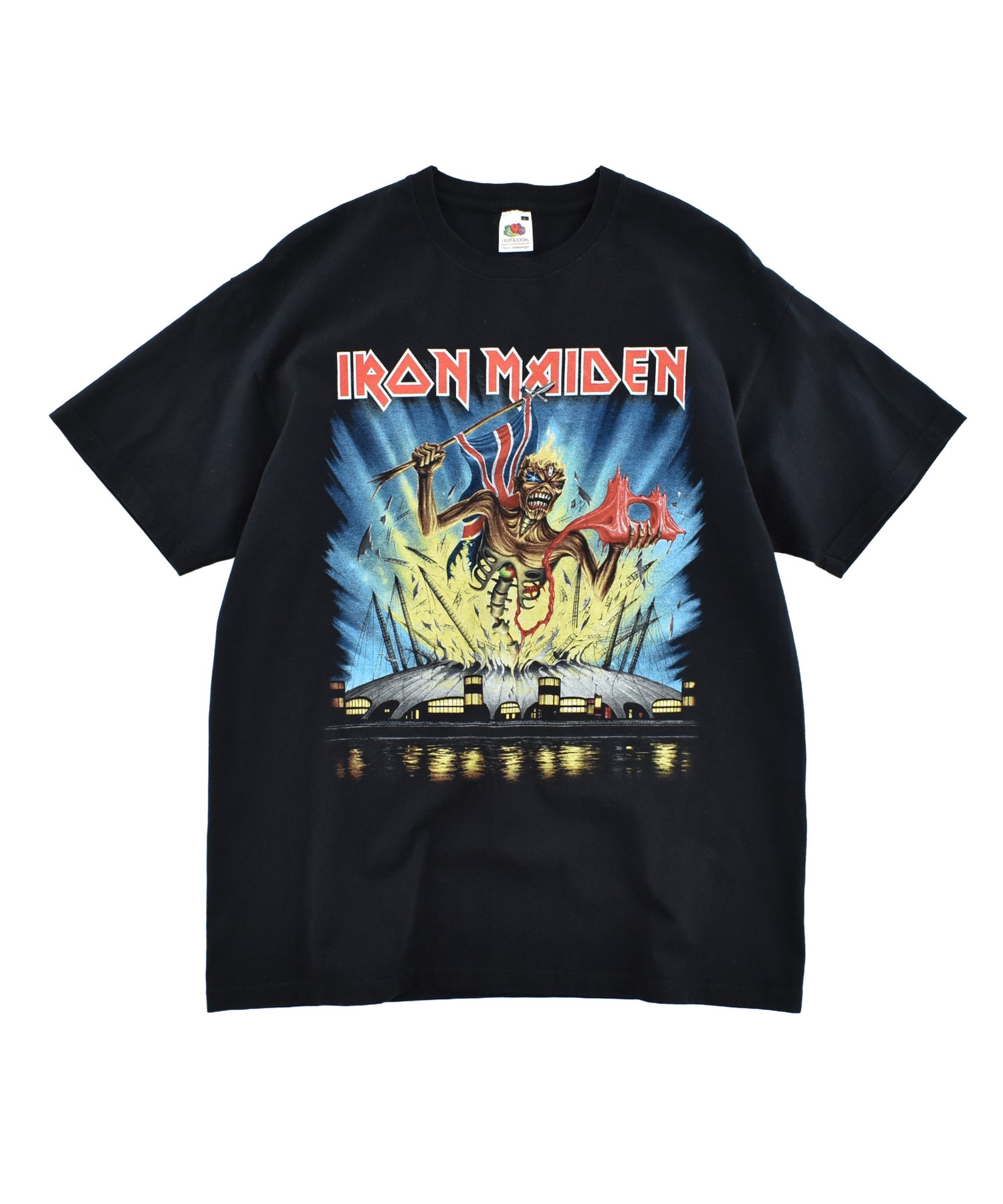 USED FRUIT OF THE LOOM "Iron Maiden" — банд футболка (б/у)