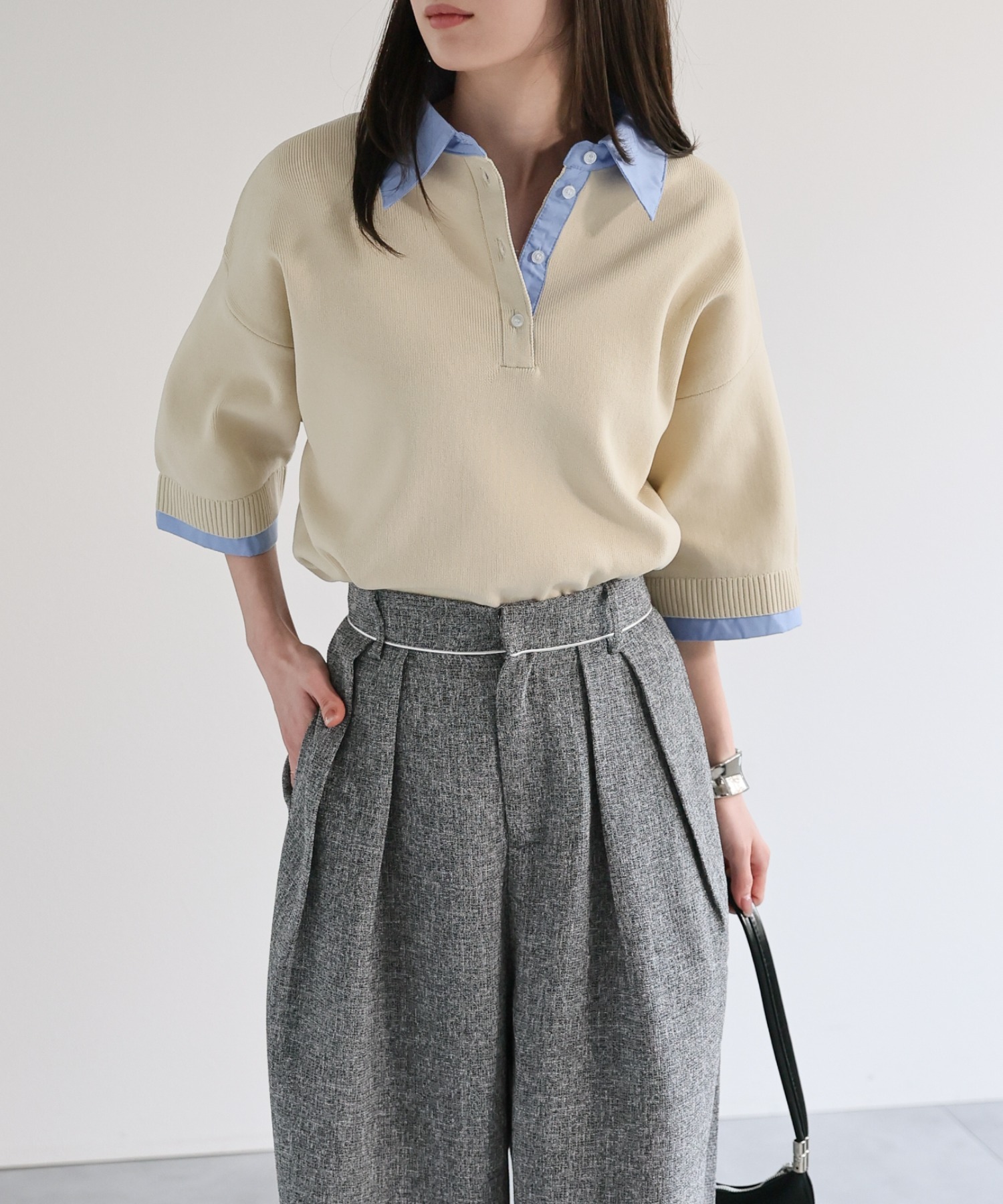 model:162cm 着用サイズ：F