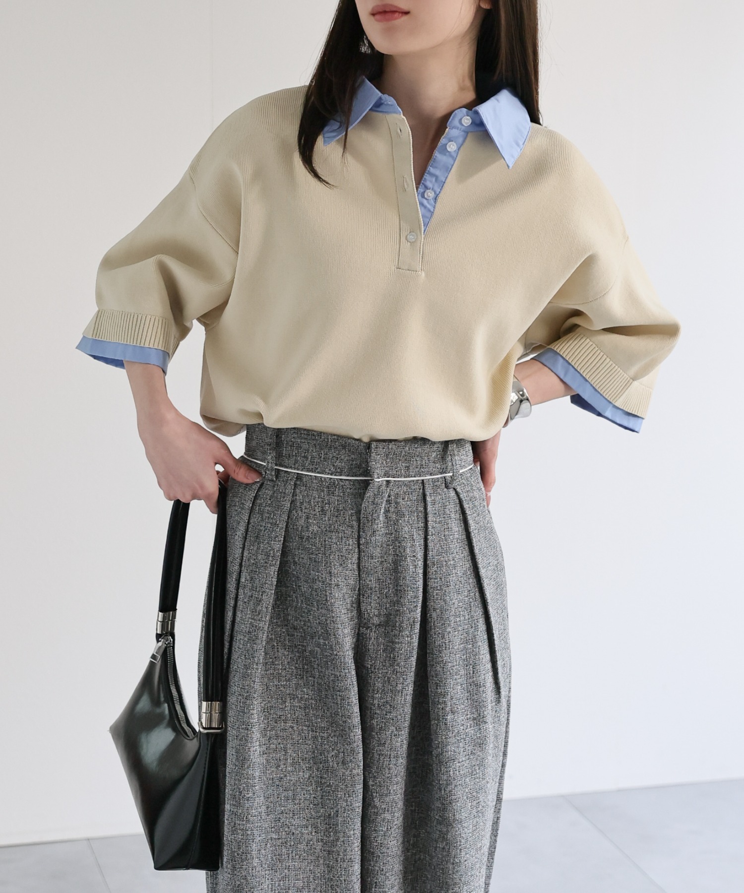 model:162cm 着用サイズ：F