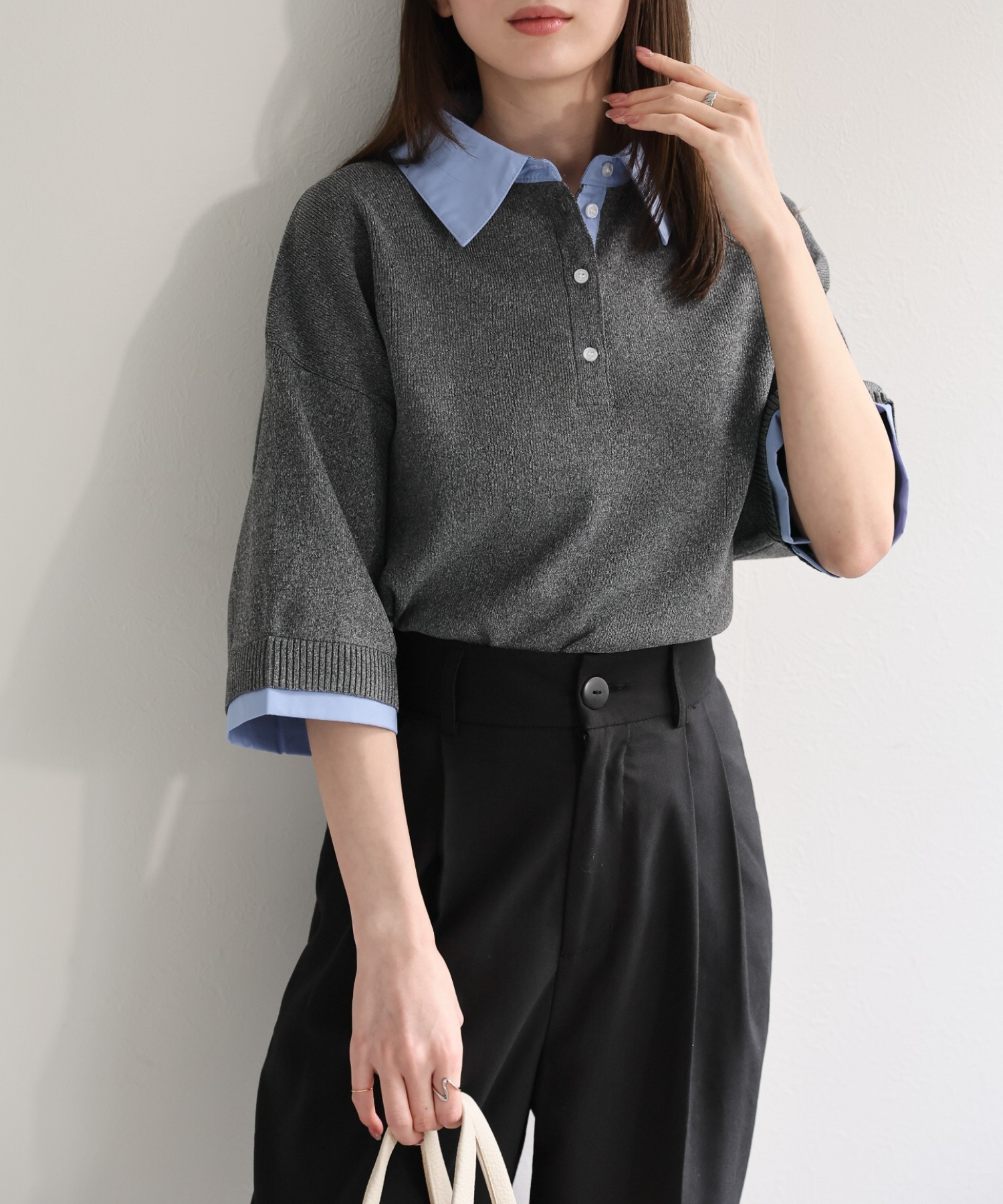 model:162cm 着用サイズ：F