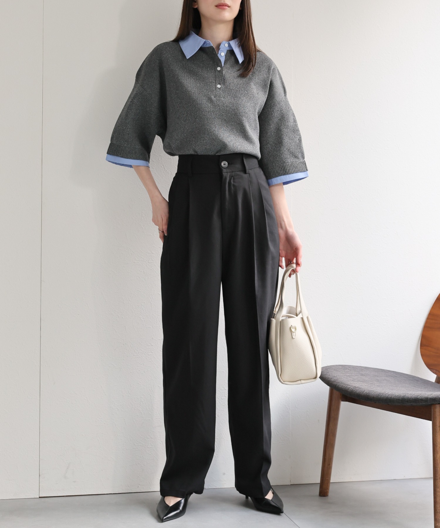model:162cm 着用サイズ：F