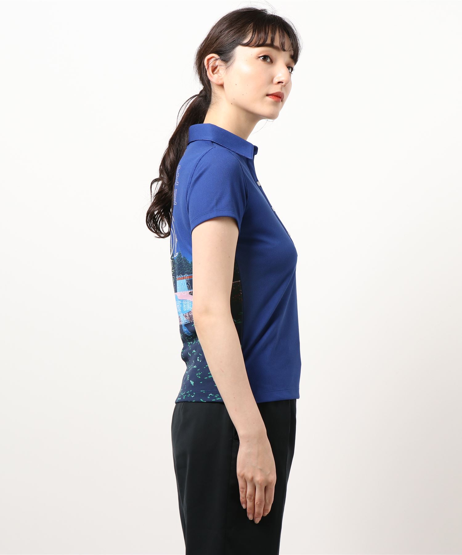 サラサラな✌ 《ZOY》WOMENS Hiroshi Nagai POOL SIDE 半袖ポロシャツ（ポロシャツ）｜ZOY（