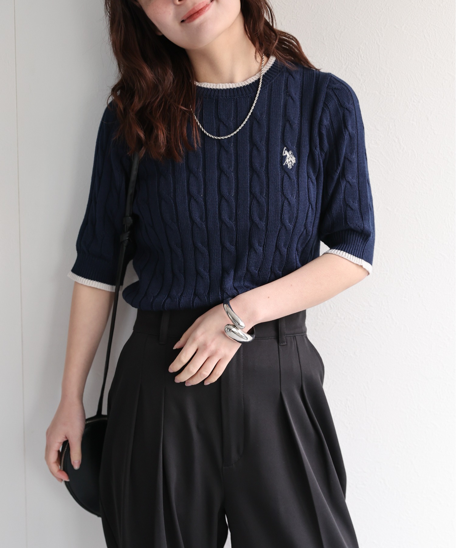 model : 156cm 着用サイズ : M