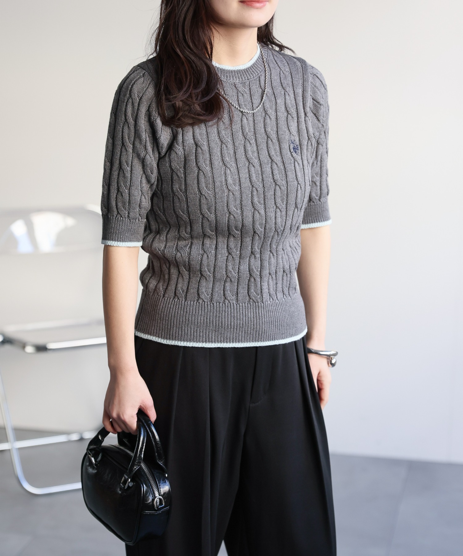 model：156cm 着用サイズ：M