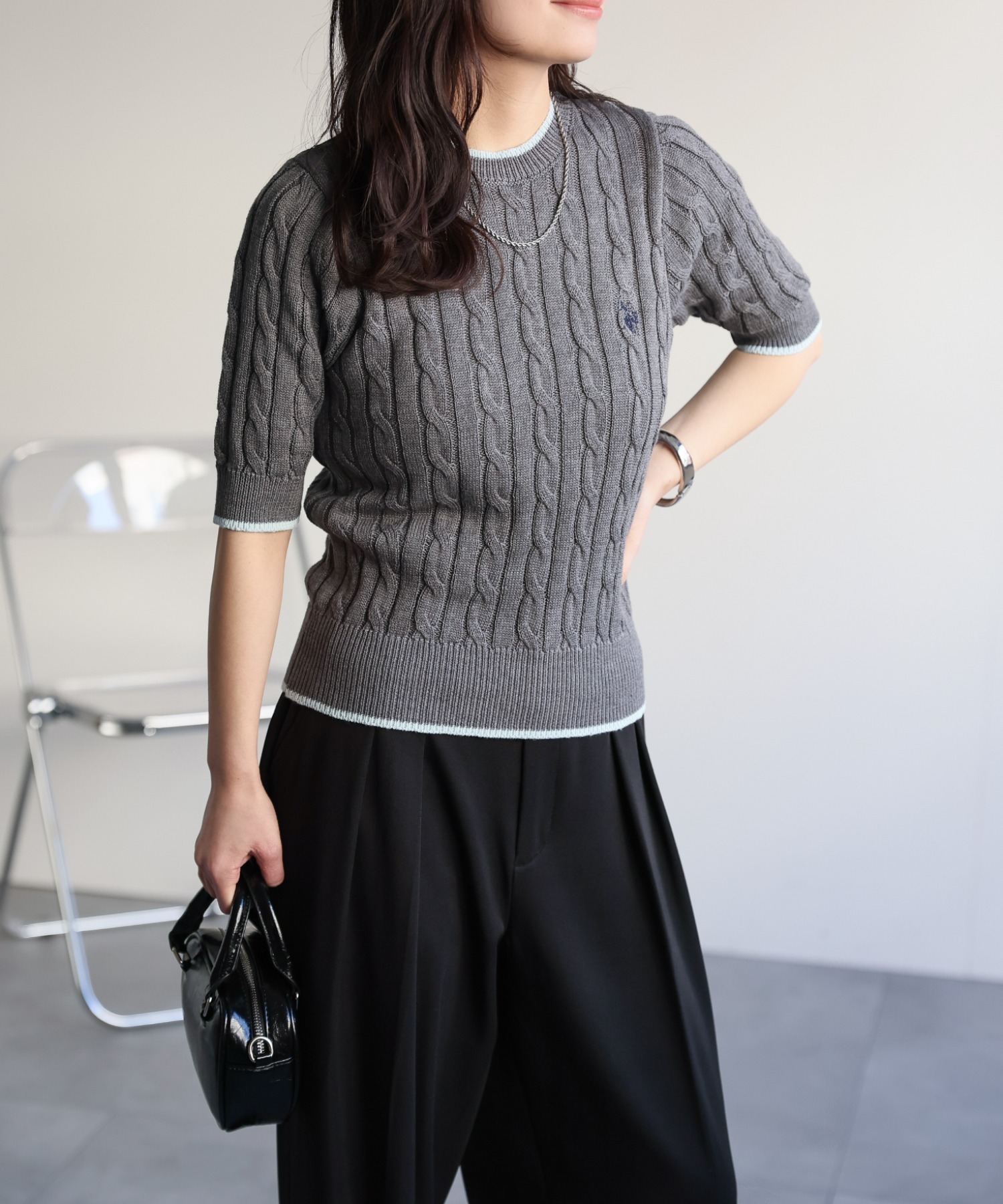 model：156cm 着用サイズ：M